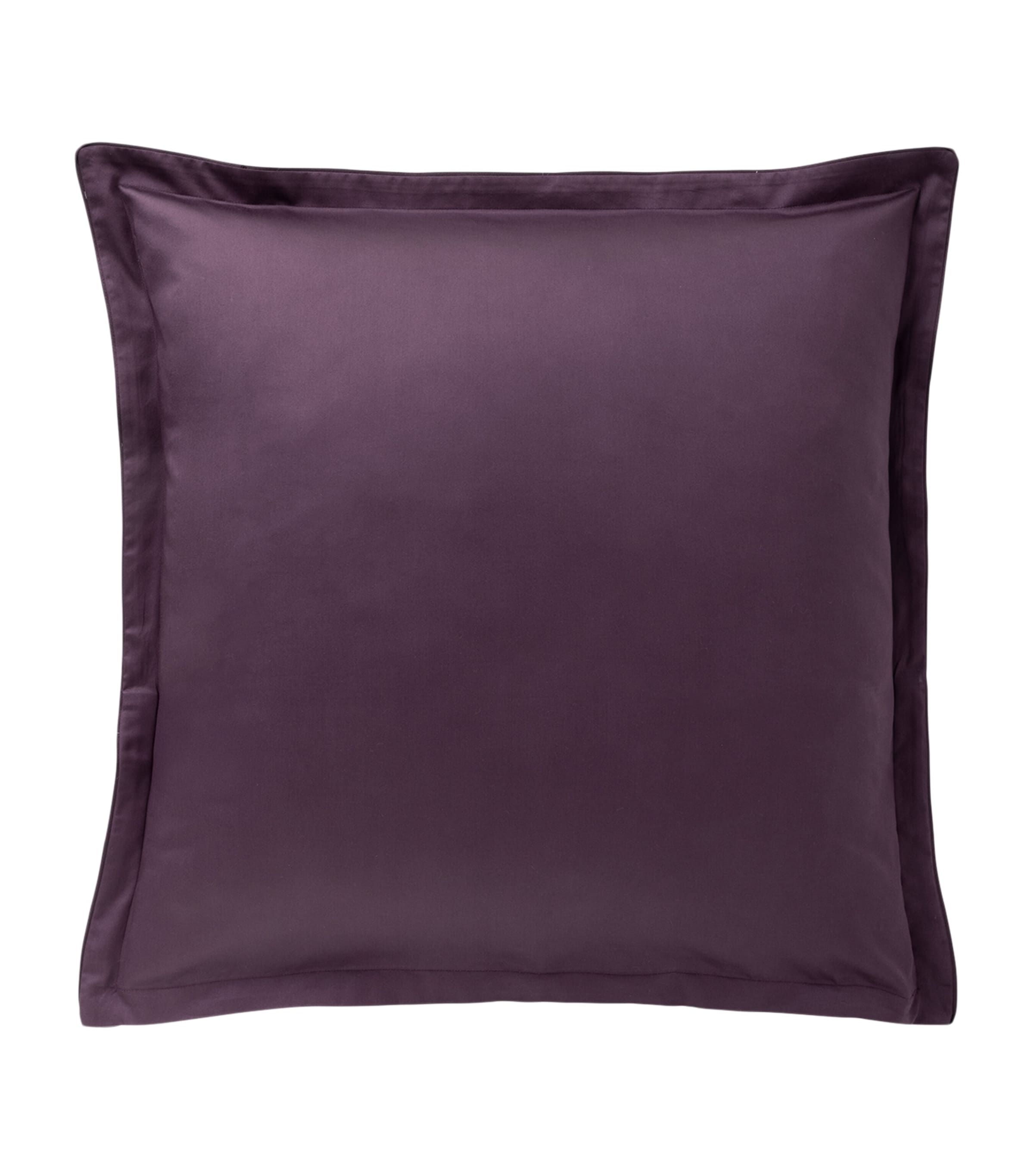 Organic Cotton Vivienne Oxford Square Pillowcase (65cm x 65cm) PURPLE Image 4