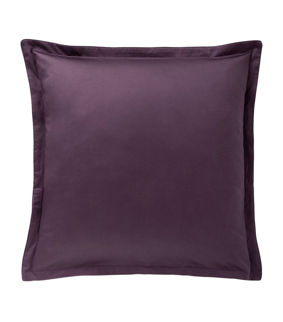 Organic Cotton Vivienne Oxford Square Pillowcase (65cm x 65cm) PURPLE Image 4