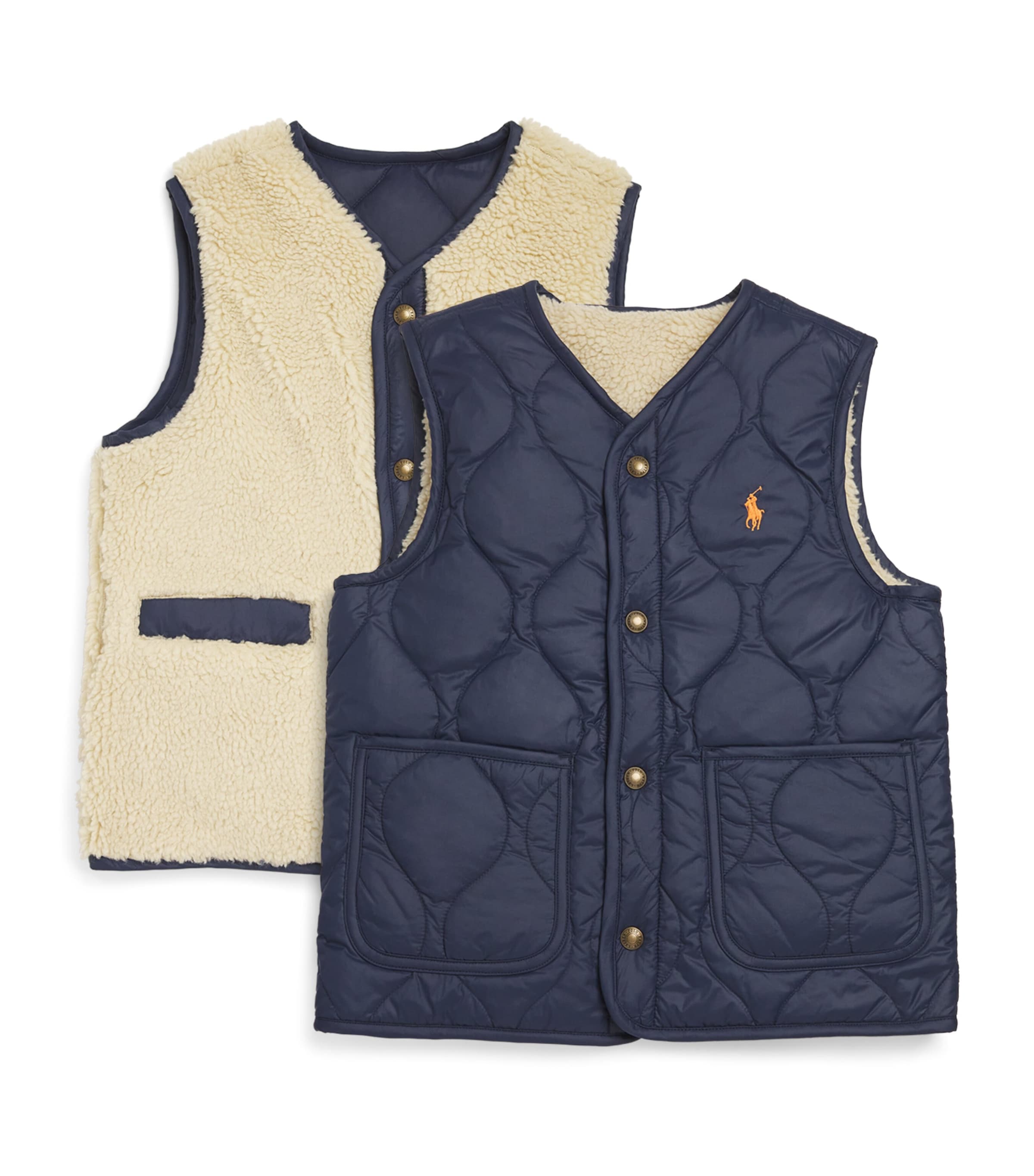 Shop Ralph Lauren Padded Gilet