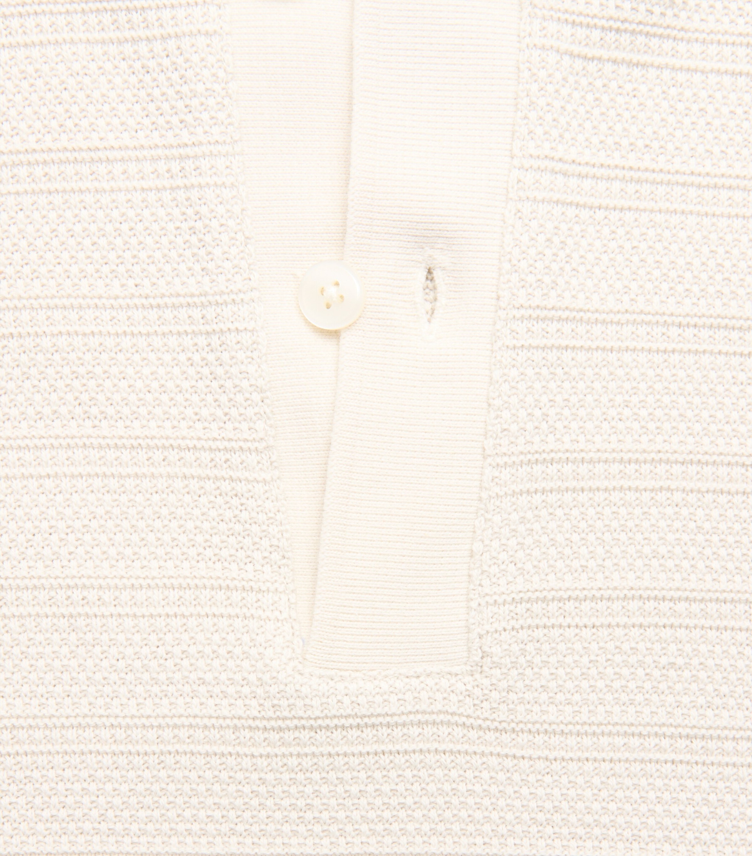 Samsøe Samsøe Mens Organic Cotton Rib-Kit Sajase Polo Shirt Silver Birch Image 6