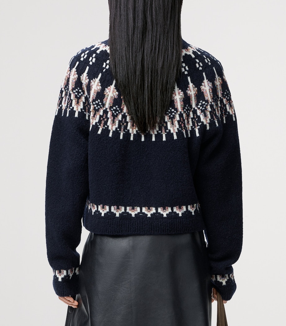 Wool-Blend Fair Isle Sweater NAVY/MULTICOLOR Image 4