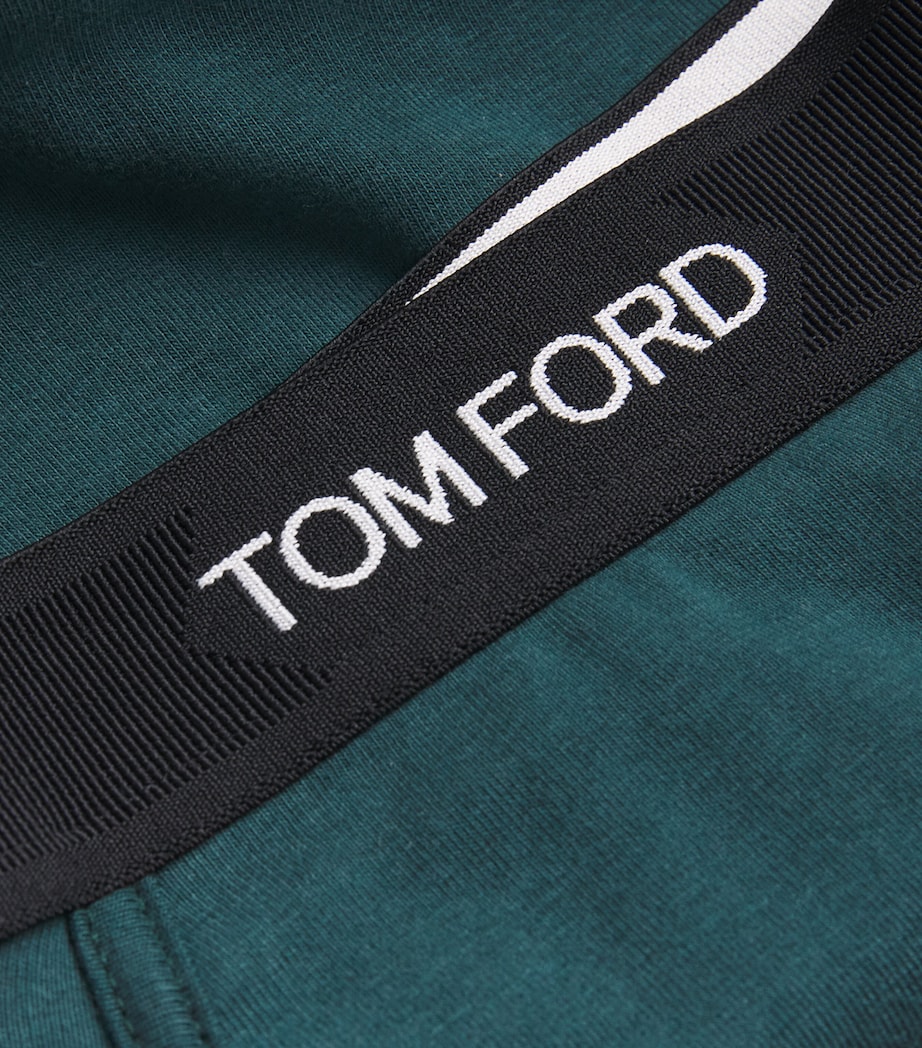 Stretch-Cotton Boxer Briefs 302MILITARY GREEN Image 3