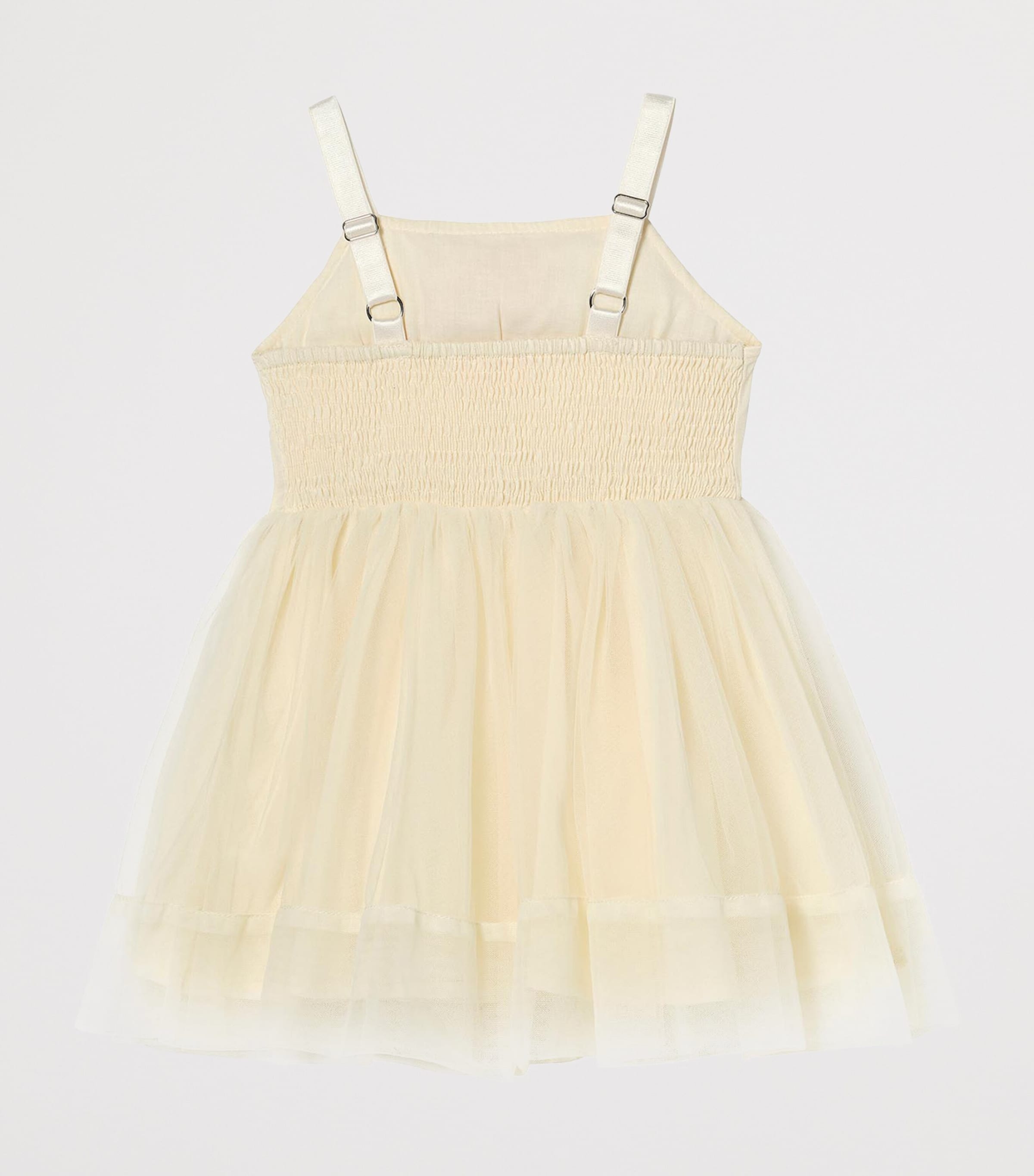 Tutu Du Monde Tulle Tide Blossom Dress (3-24 Months) Daffodil Image 3