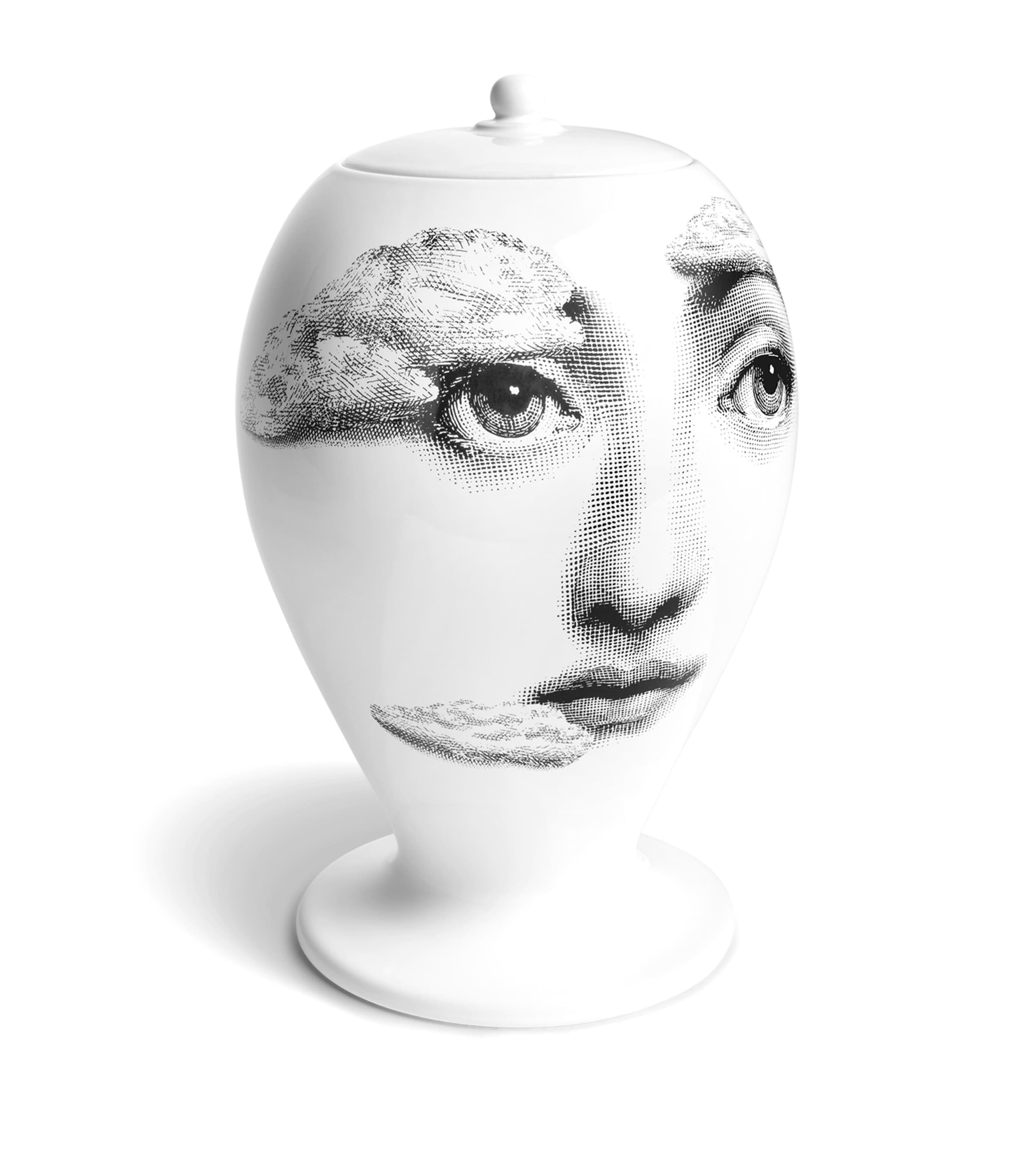 Fornasetti Porcelain Tema e Variazioni Vase (30cm) Image 2