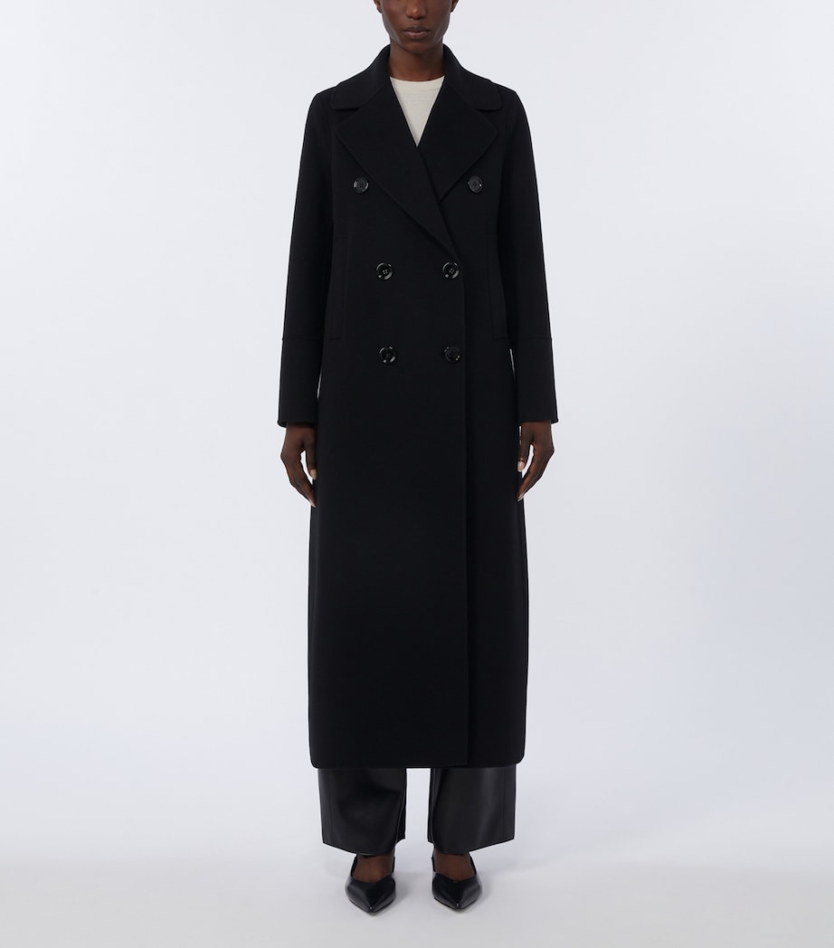 Virgin Wool Coat BLACK Image 2