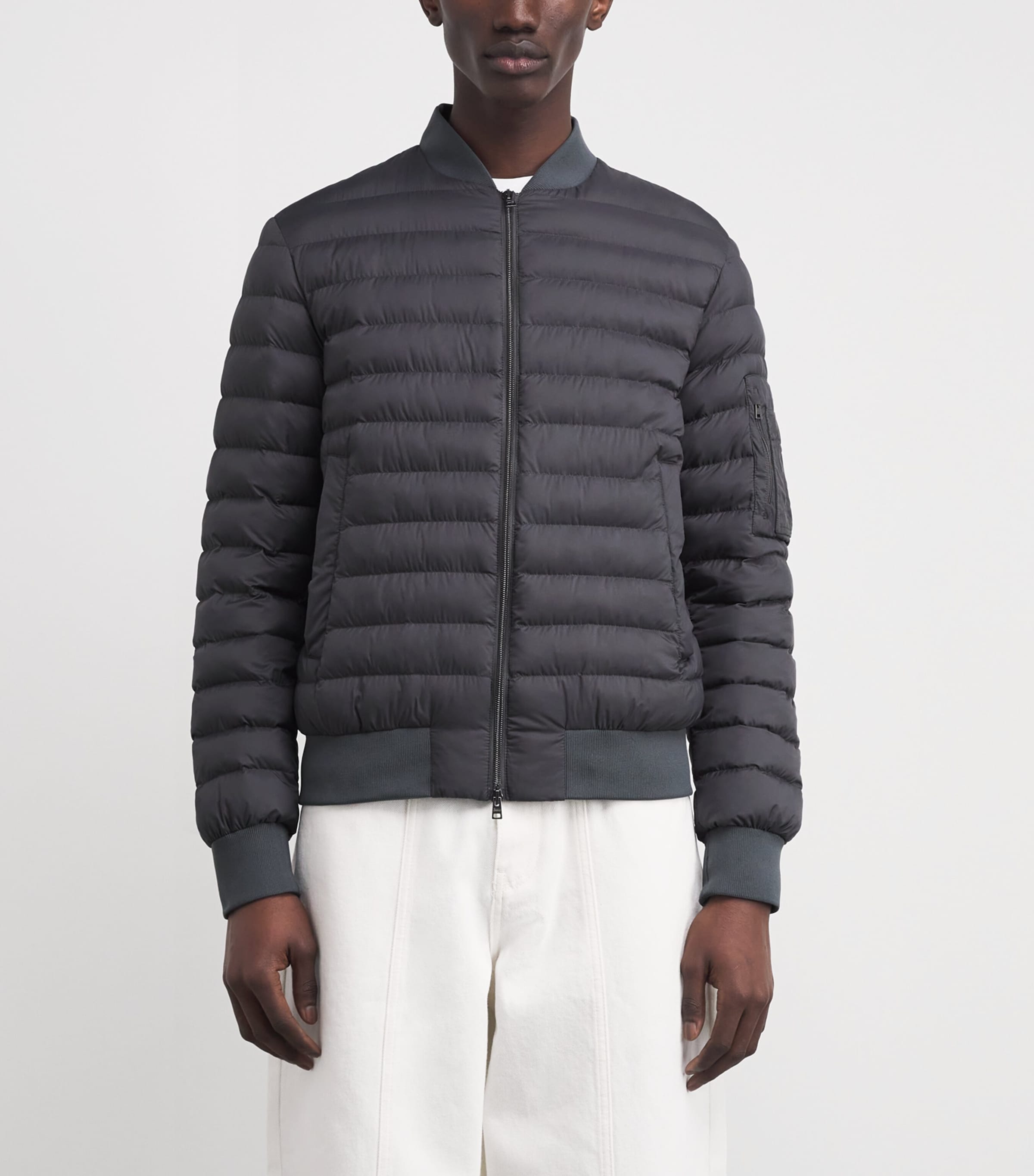 Quilted Bomber Jacket GA 9480 Image 3