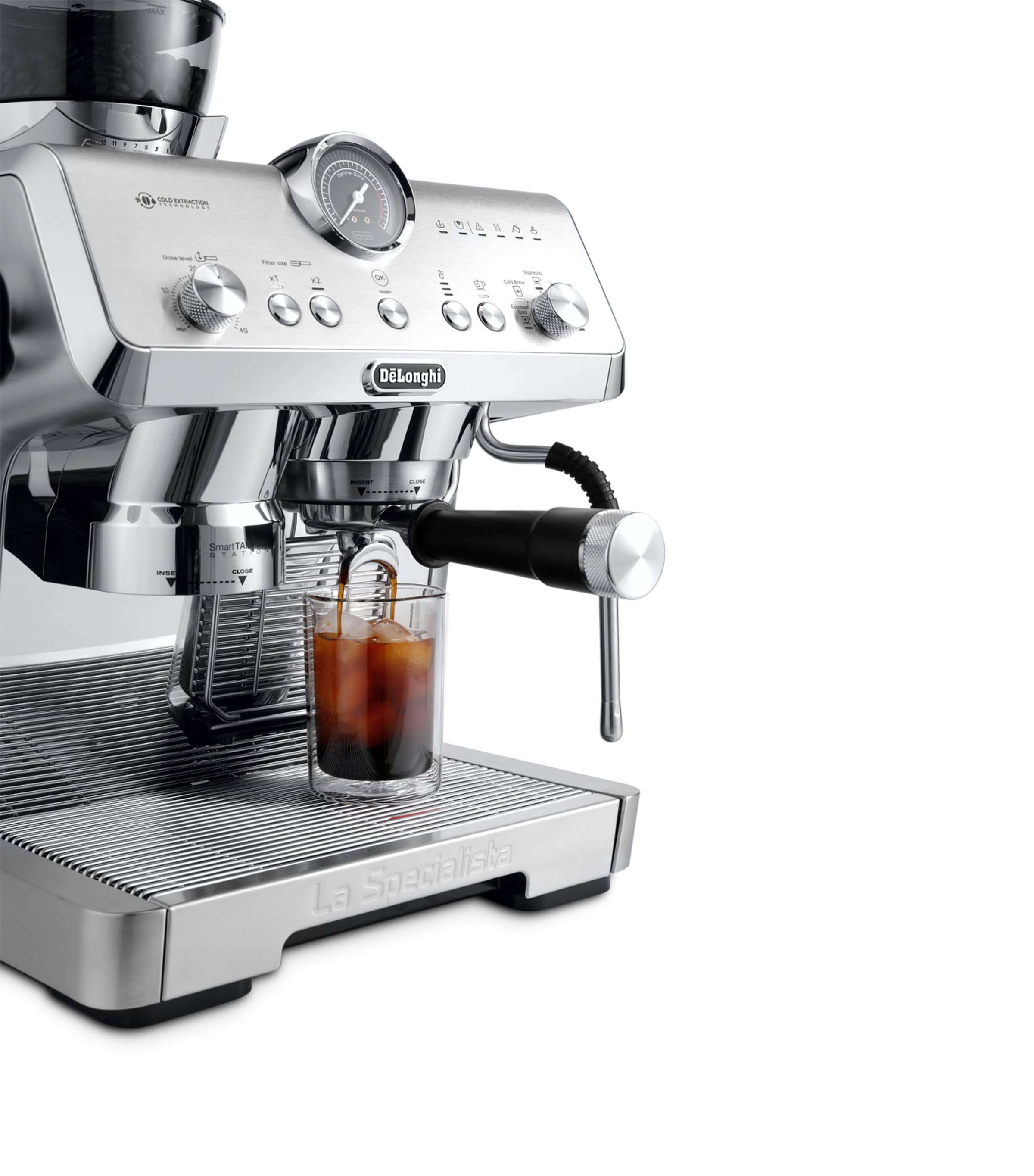 De'Longhi La Specialista Opera Coffee Machine Silver Image 2