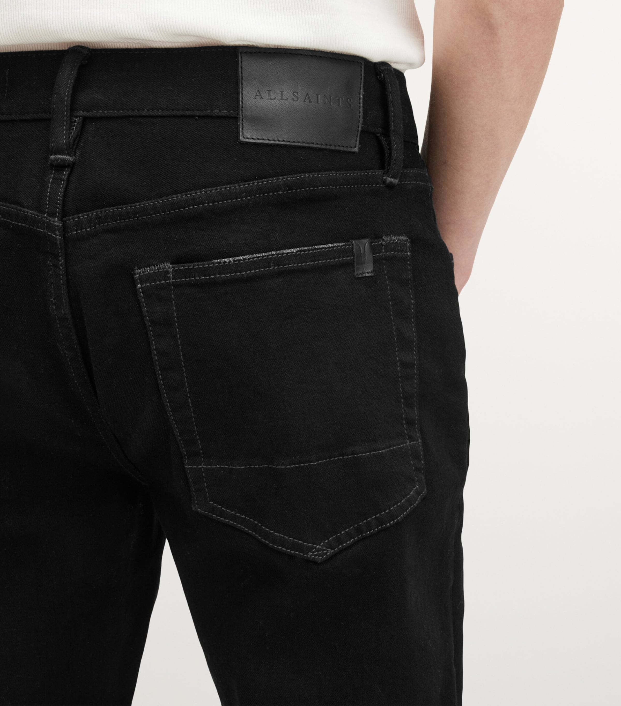 Iggy Slim Jeans JET BLACK Image 7