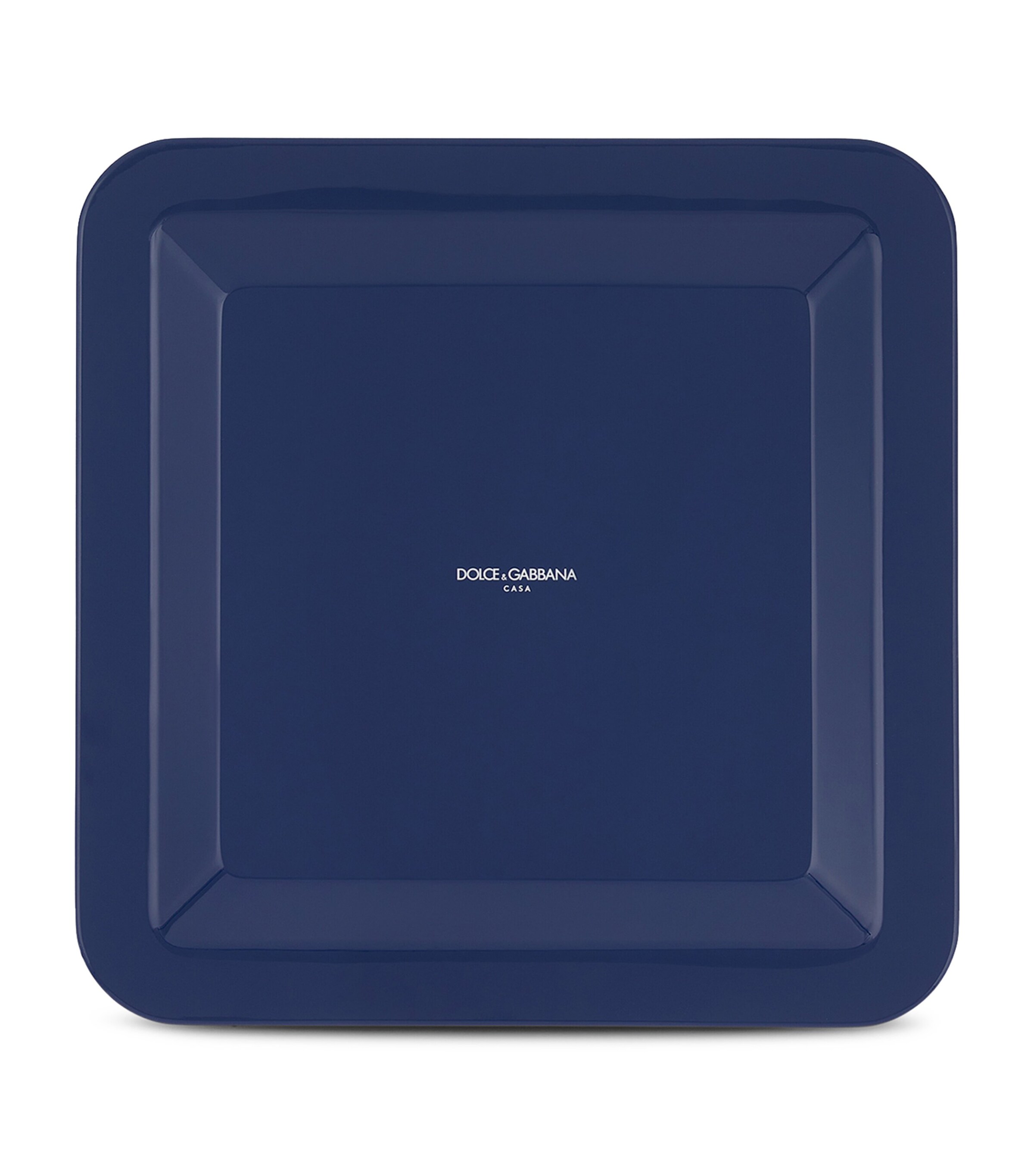 Dolce&Gabbana Casa Wooden Blu Mediterraneo Tray Blu Mediterran Image 2