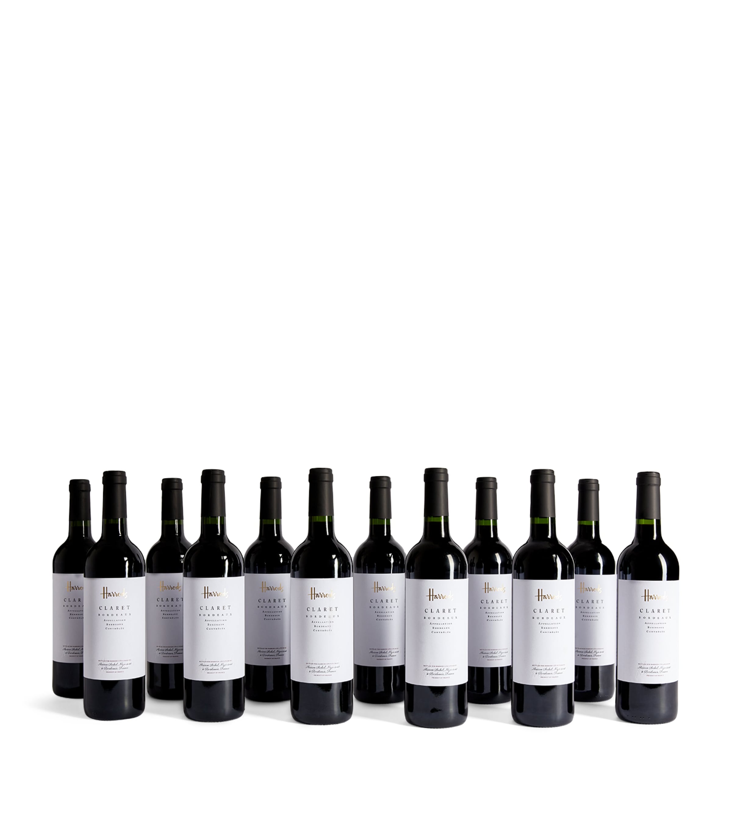 Harrods Claret Wine Case (12 Bottles) - Bordeaux, France Image 3