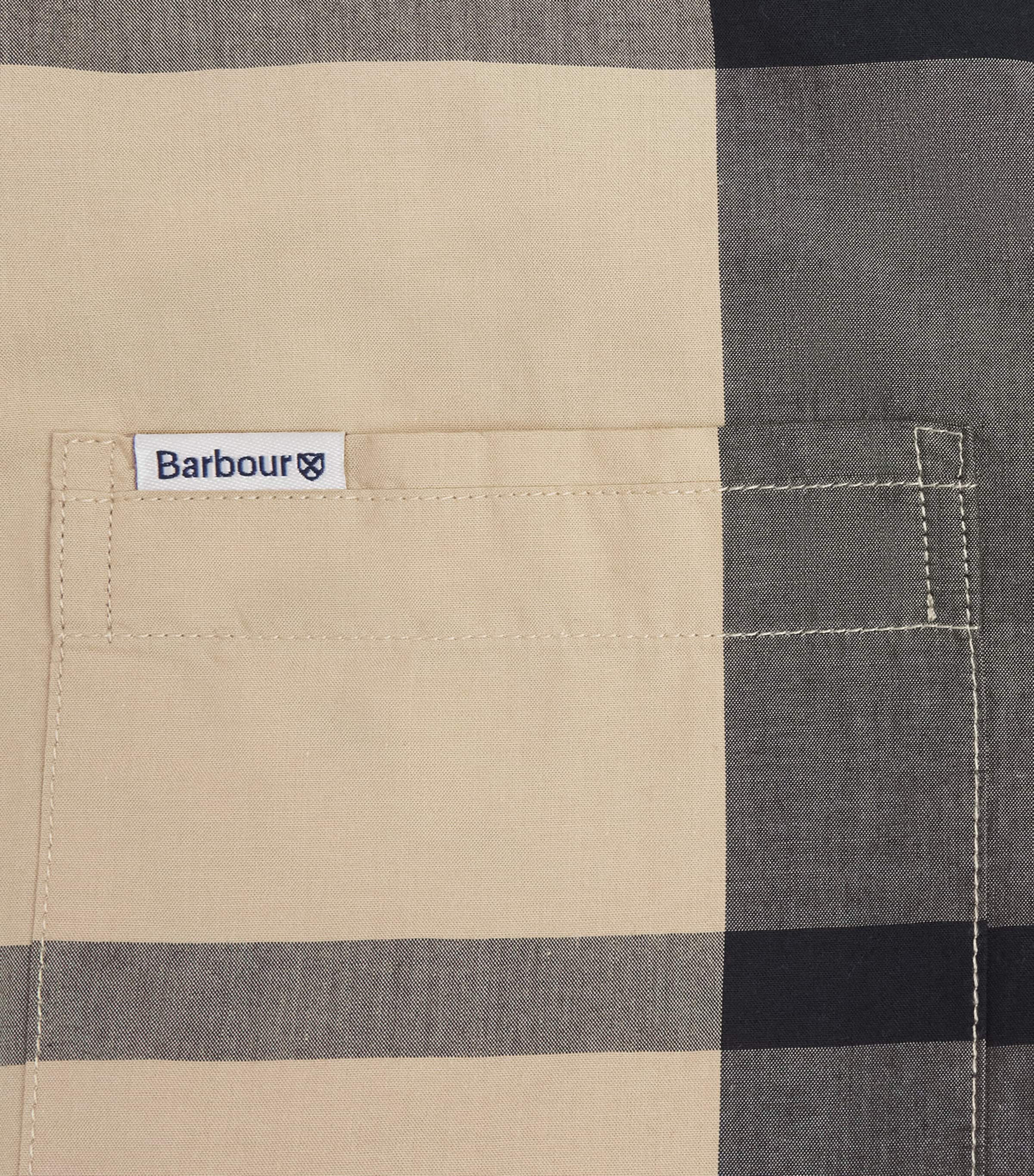 Cotton Harris Tailored Shirt DRESS TARTANTN31 Image 5