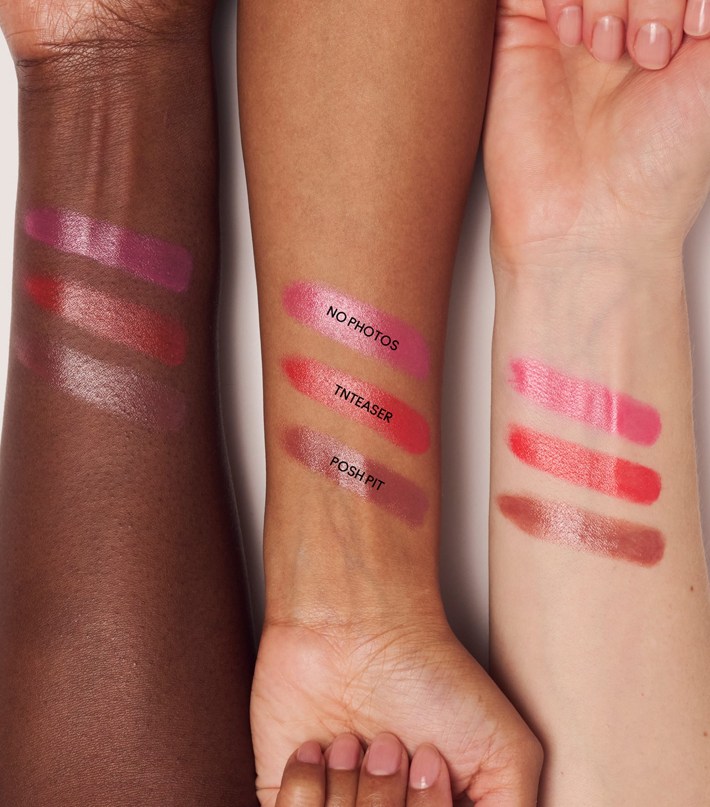 MAC Lustreglass Sheer-Shine Lipstick Trio Gift Set Brights Image 2