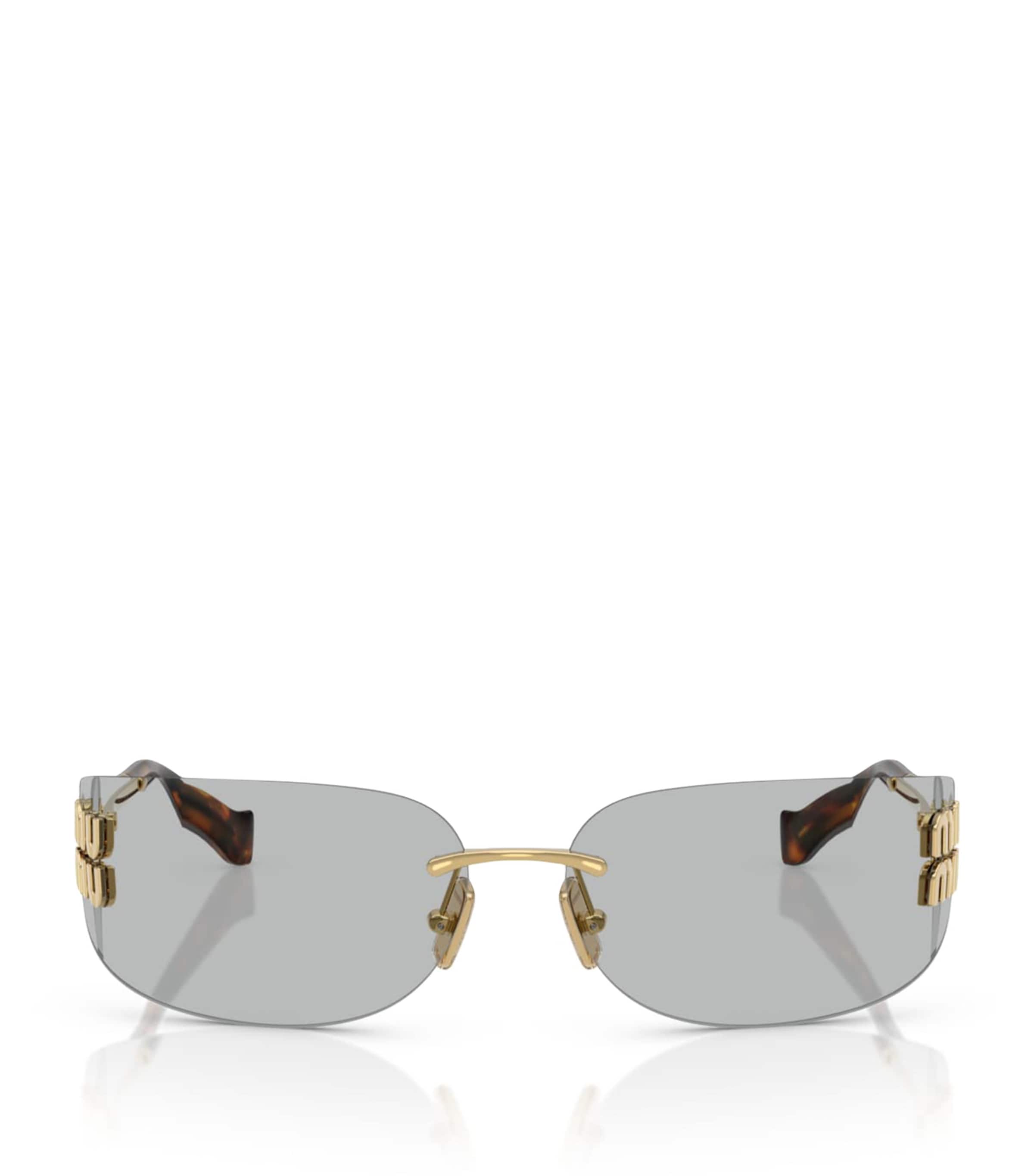 Metal Frameless Sunglasses 5AK50K Image 1