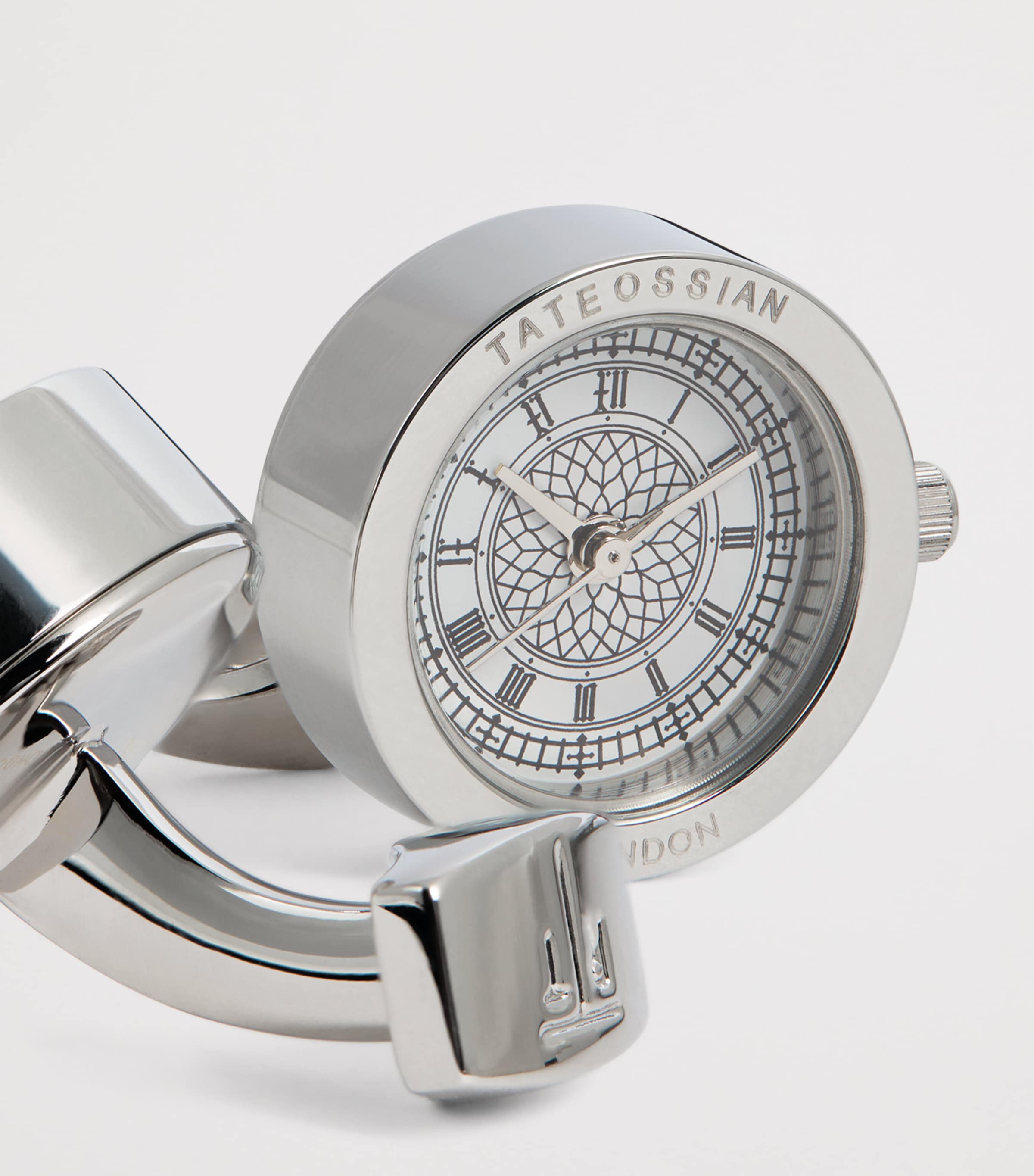 Big Ben Watch Cufflinks SILVER COLOUR Image 5