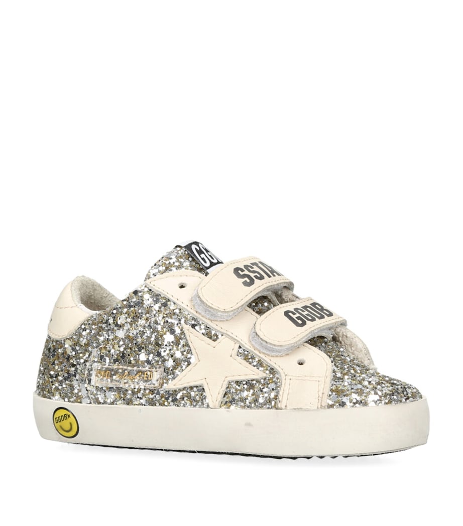 Sparkling Old School Sneakers GOLD Image 3