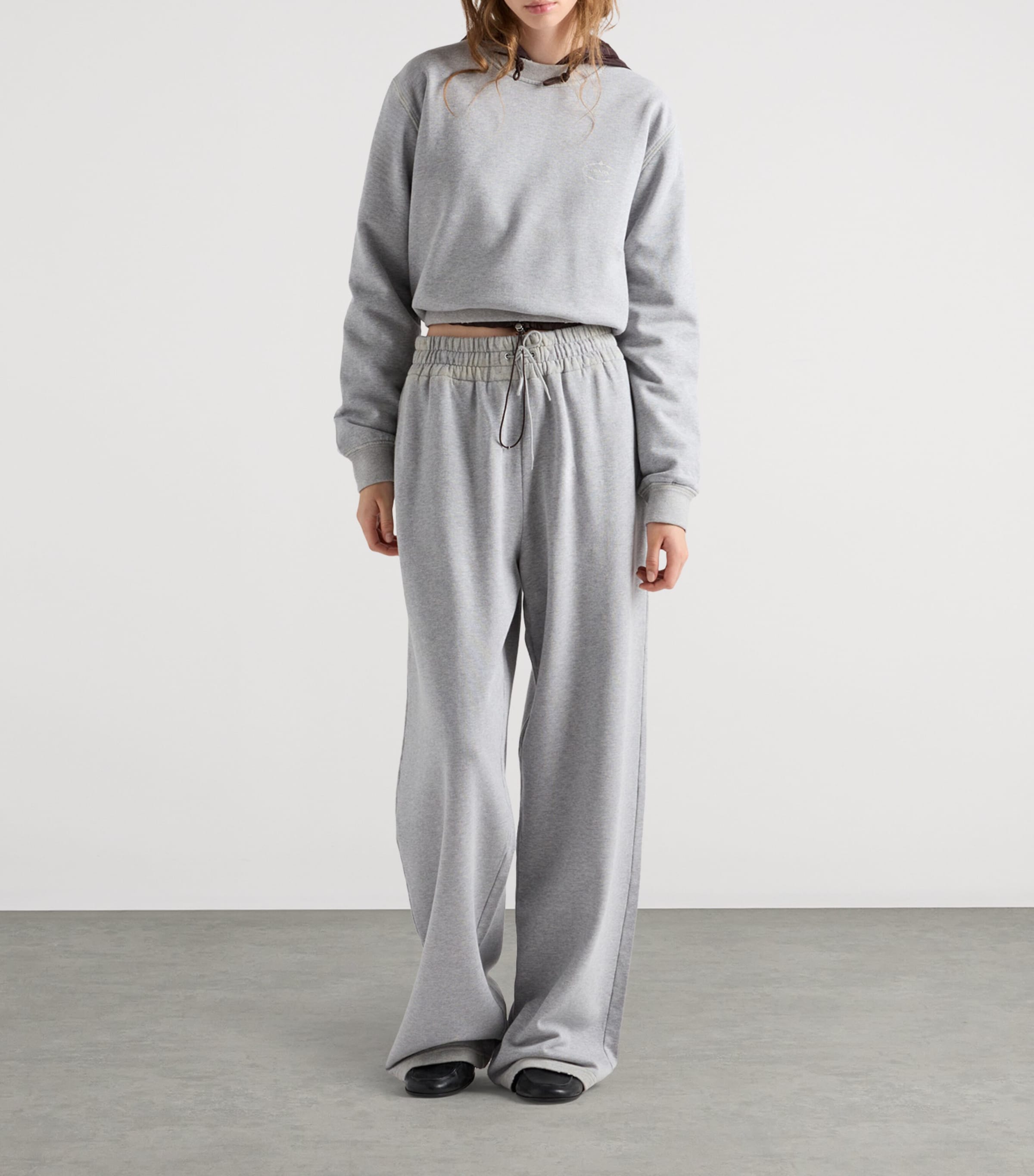 Cotton Logo Sweatshirt F0684 Image 2