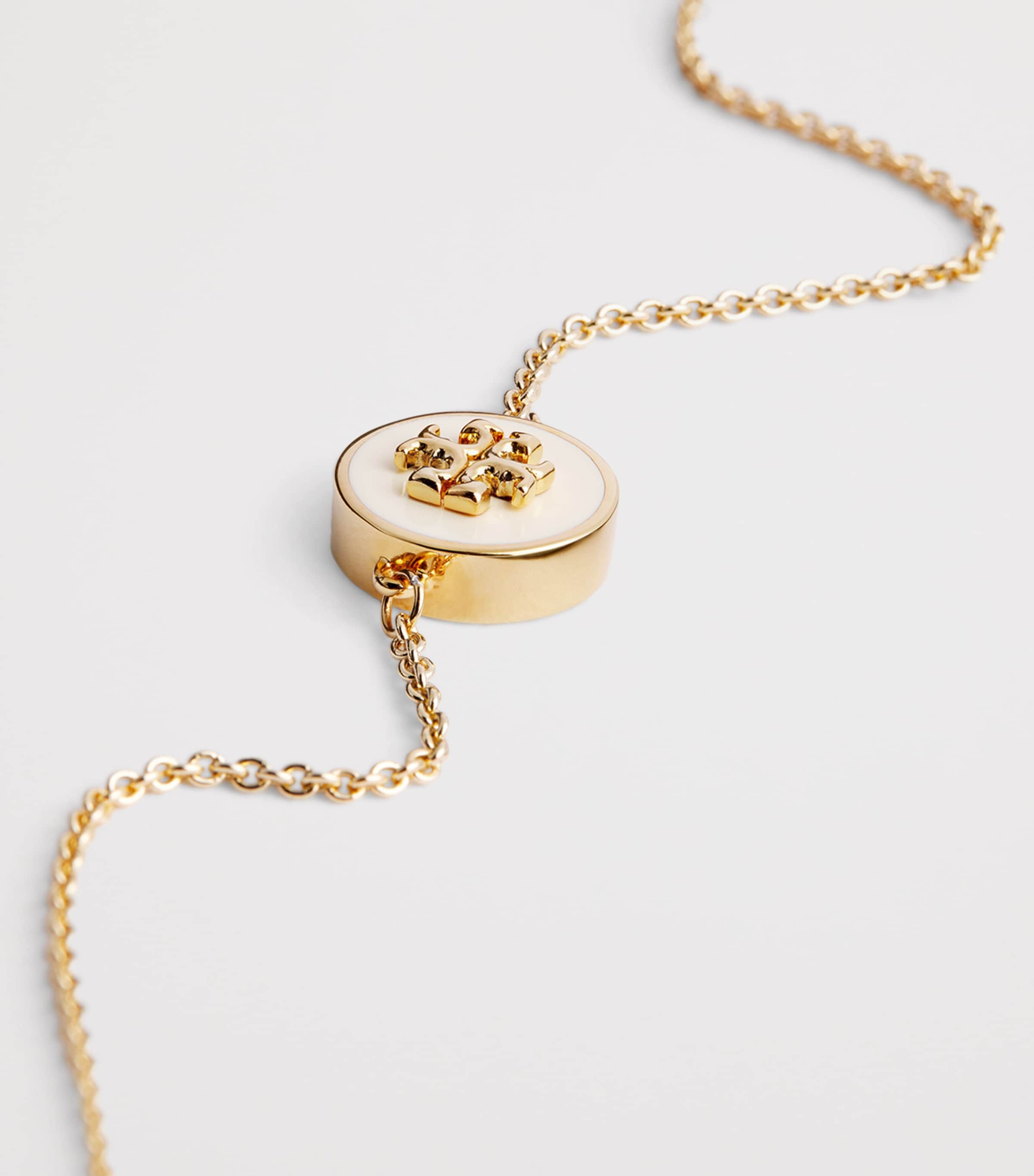Gold-Plated Enamel Kira Bracelet TORY GOLD / NW IVORY Image 5