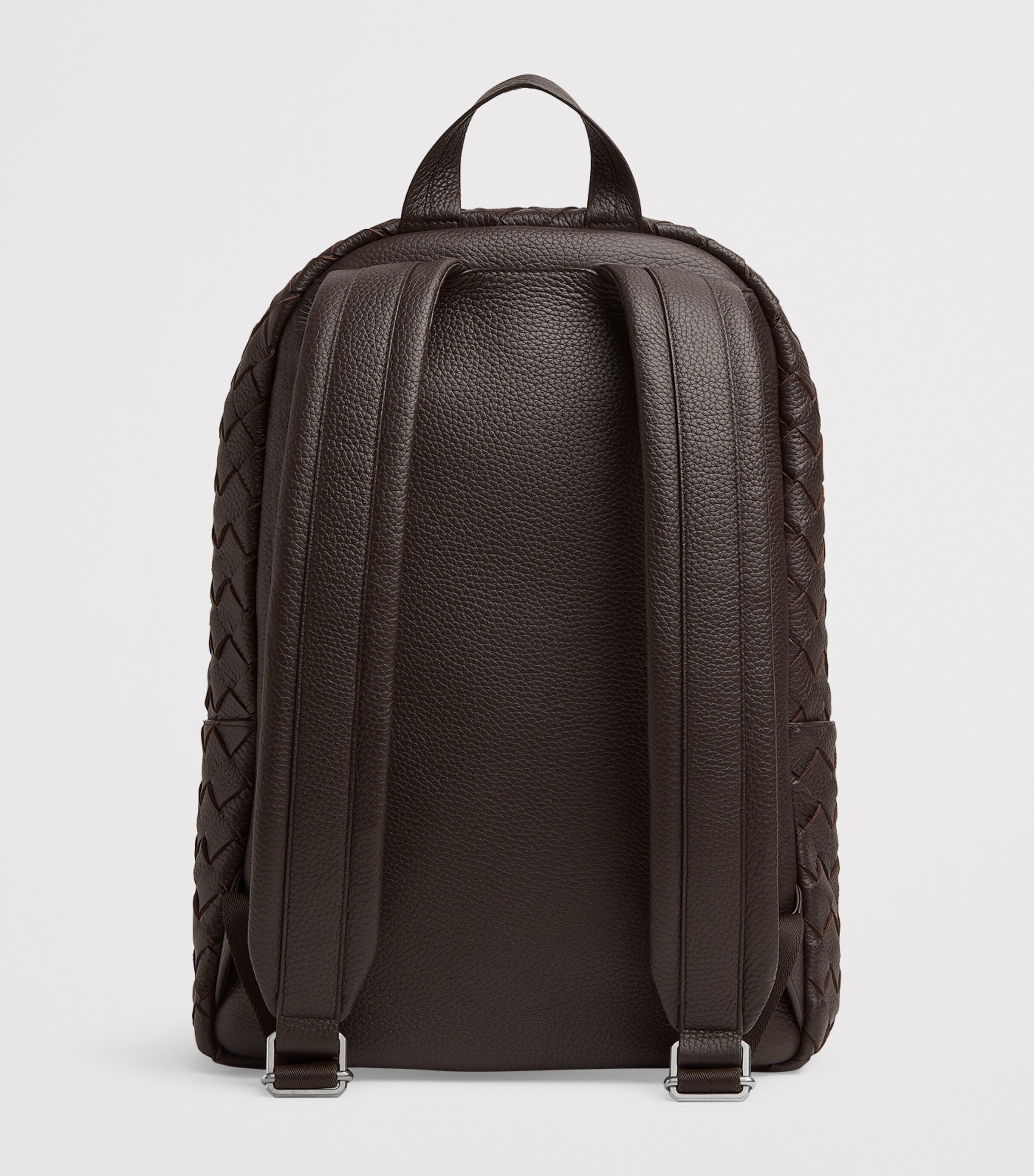 Bottega Veneta Brown Intrecciato Leather Backpack | Harrods US
