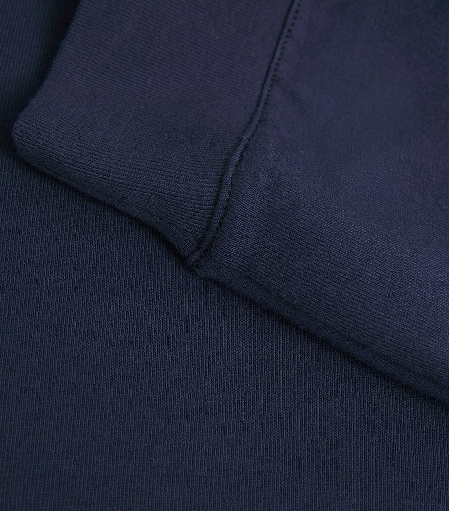 Cotton Long-Sleeve T-Shirt NAVY Image 5