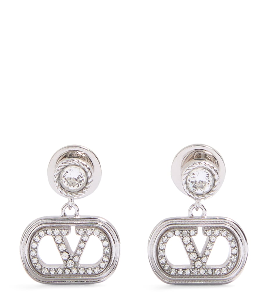 Embellished Ovalette Earrings DFH Image 1