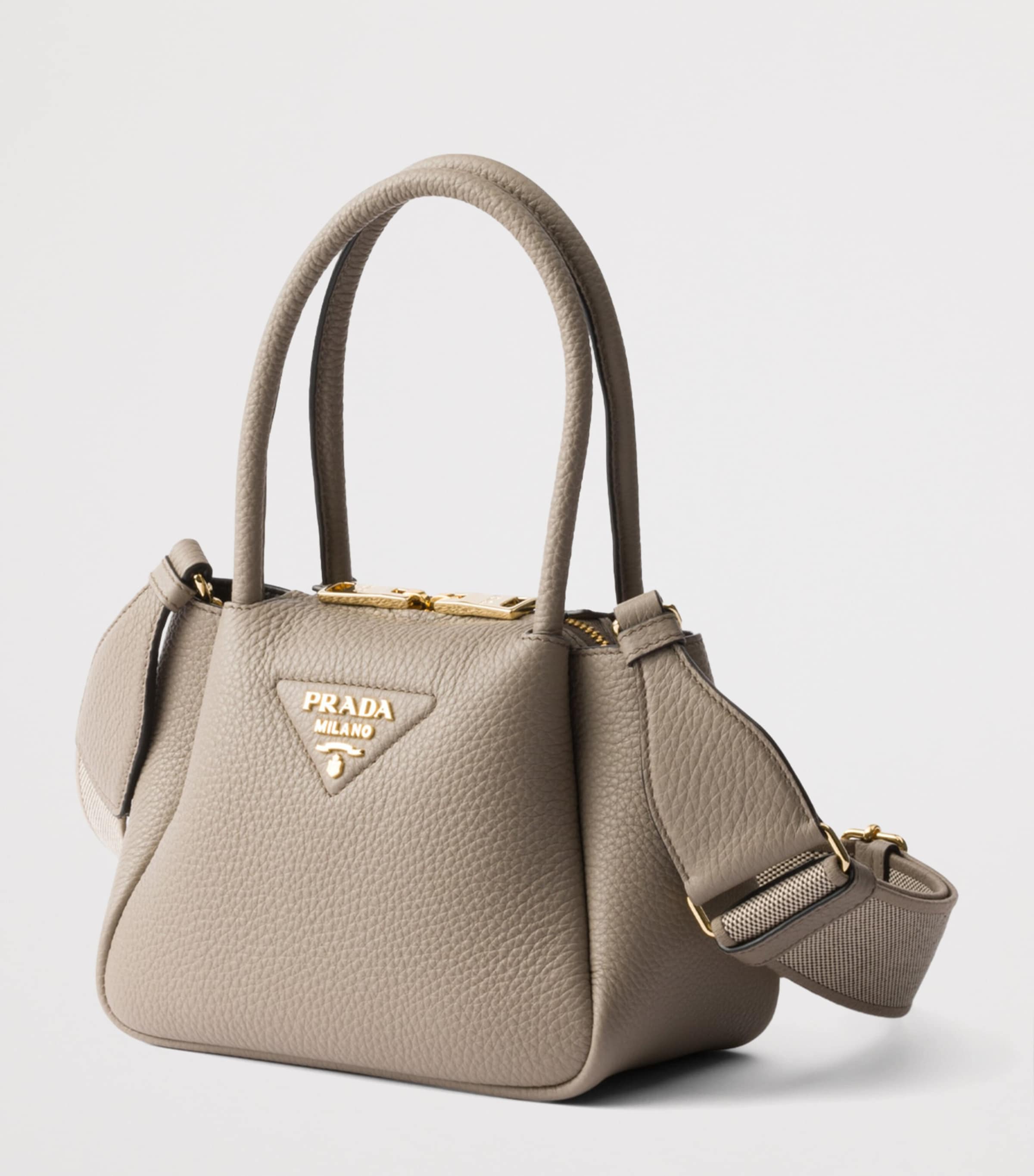 Mini Leather Top-Handle Bag F03QH Image 2