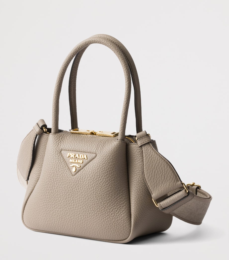 Mini Leather Top-Handle Bag F03QH Image 2