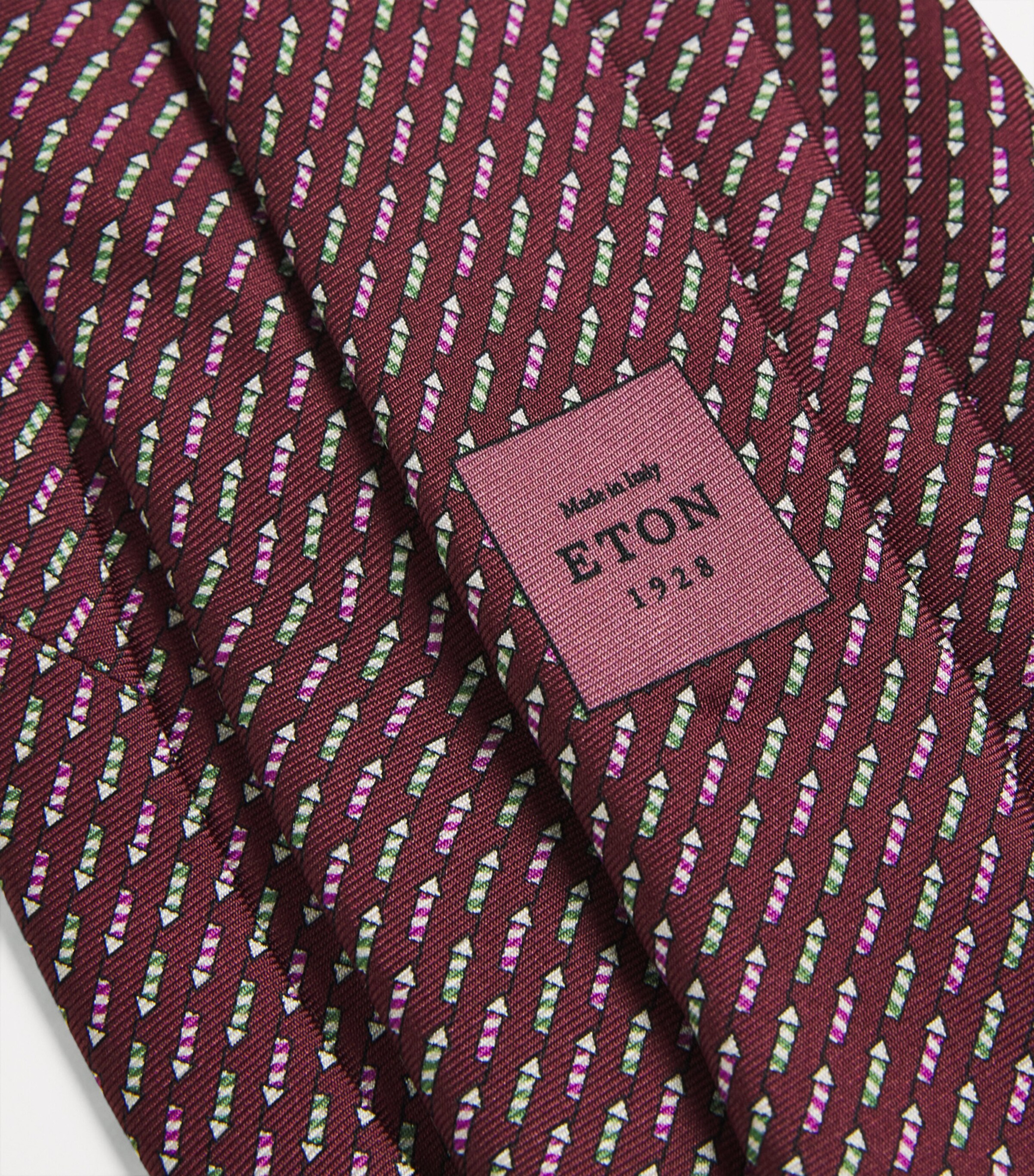 Eton Silk Jacquard Tie Image 4