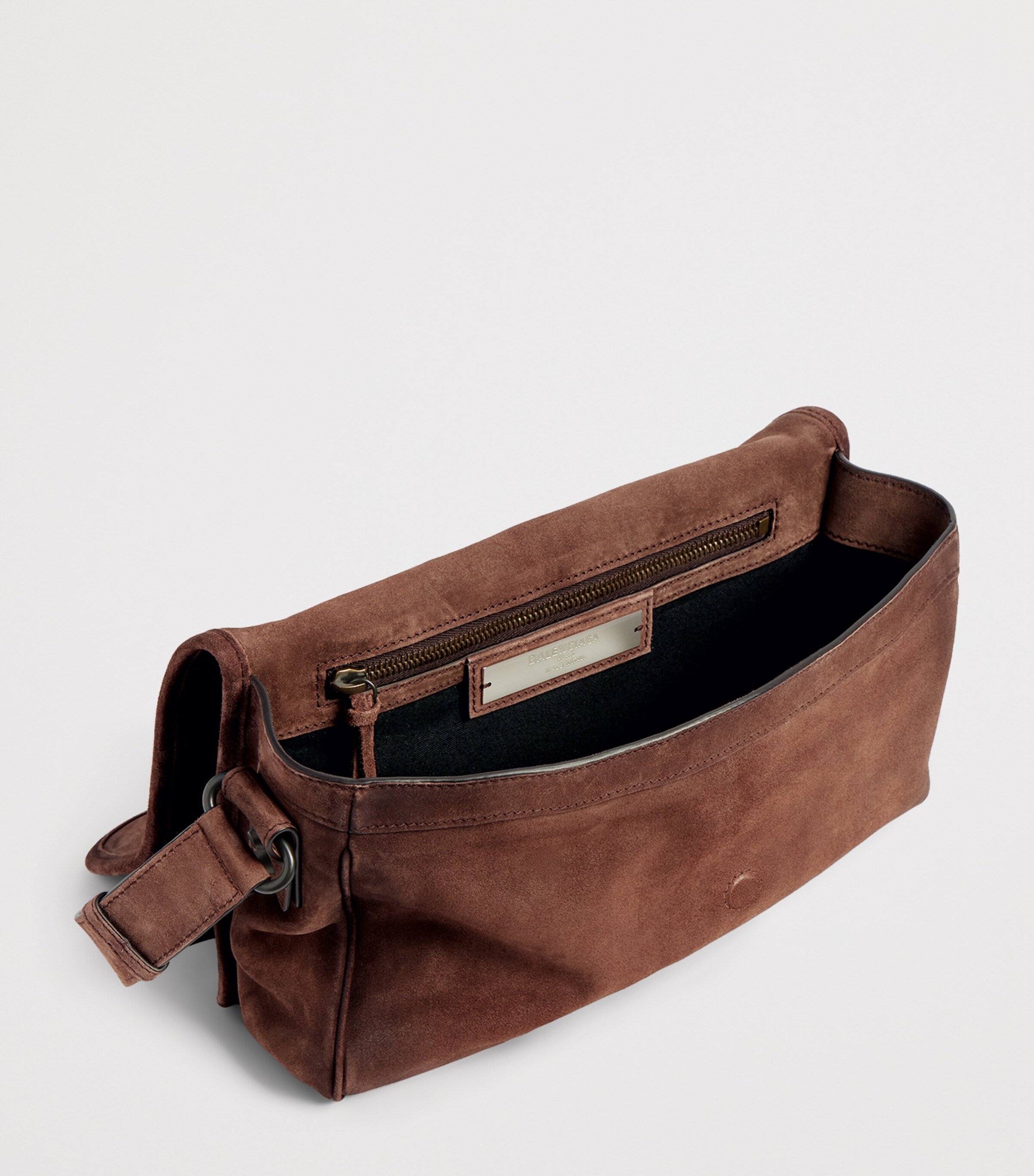 Balenciaga Suede Le City Messenger Bag Image 4