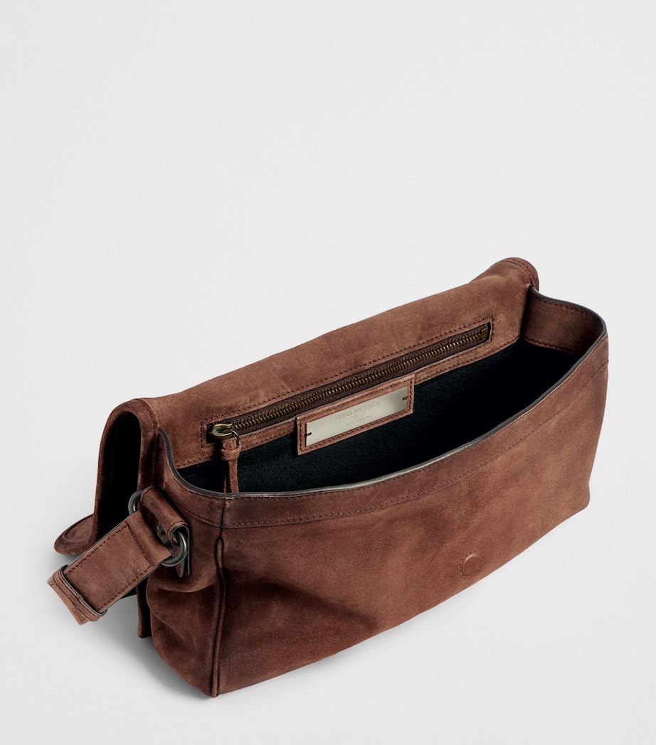 Balenciaga Suede Le City Messenger Bag Image 4