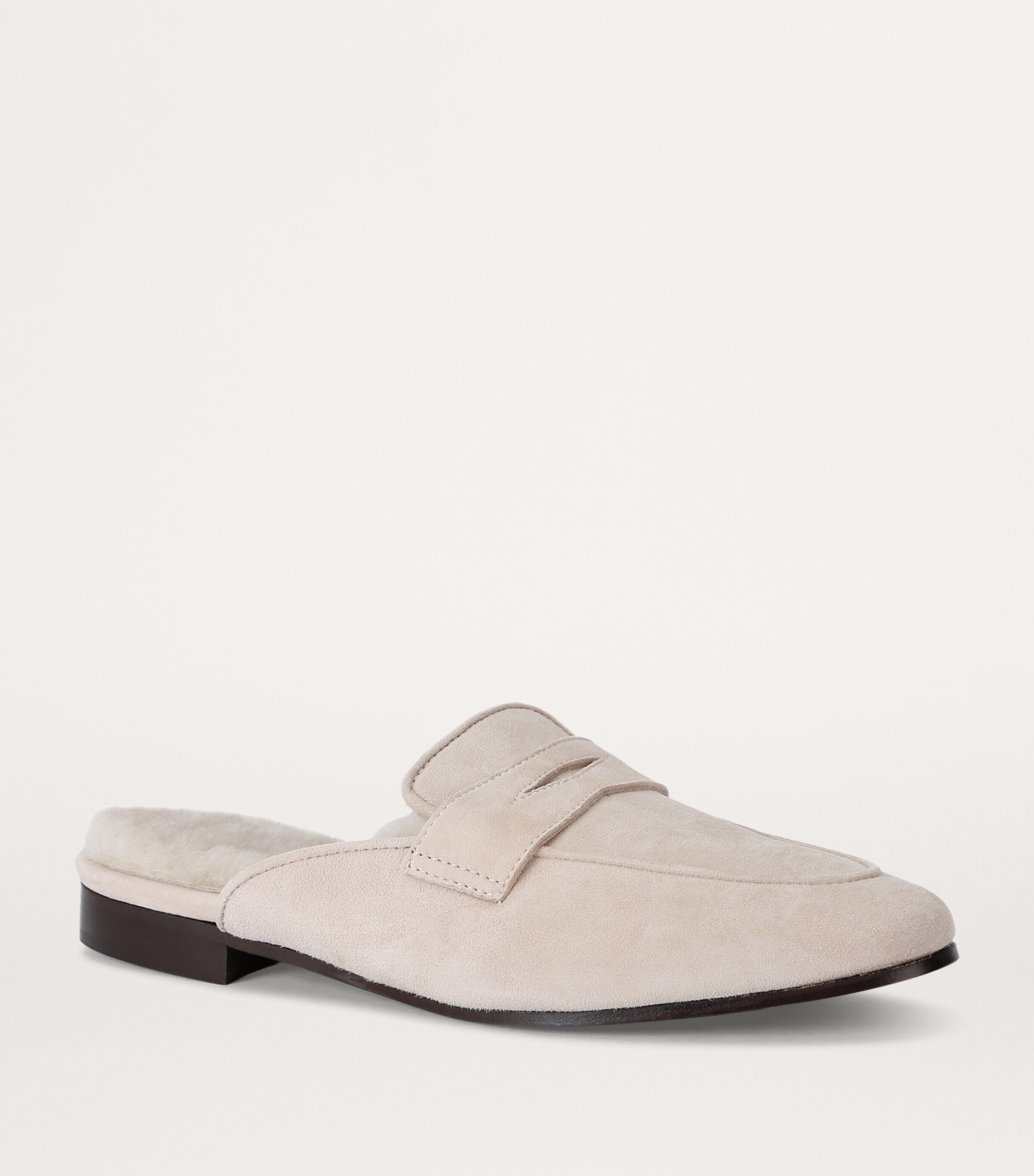 Suede Mules BEIGE Image 3