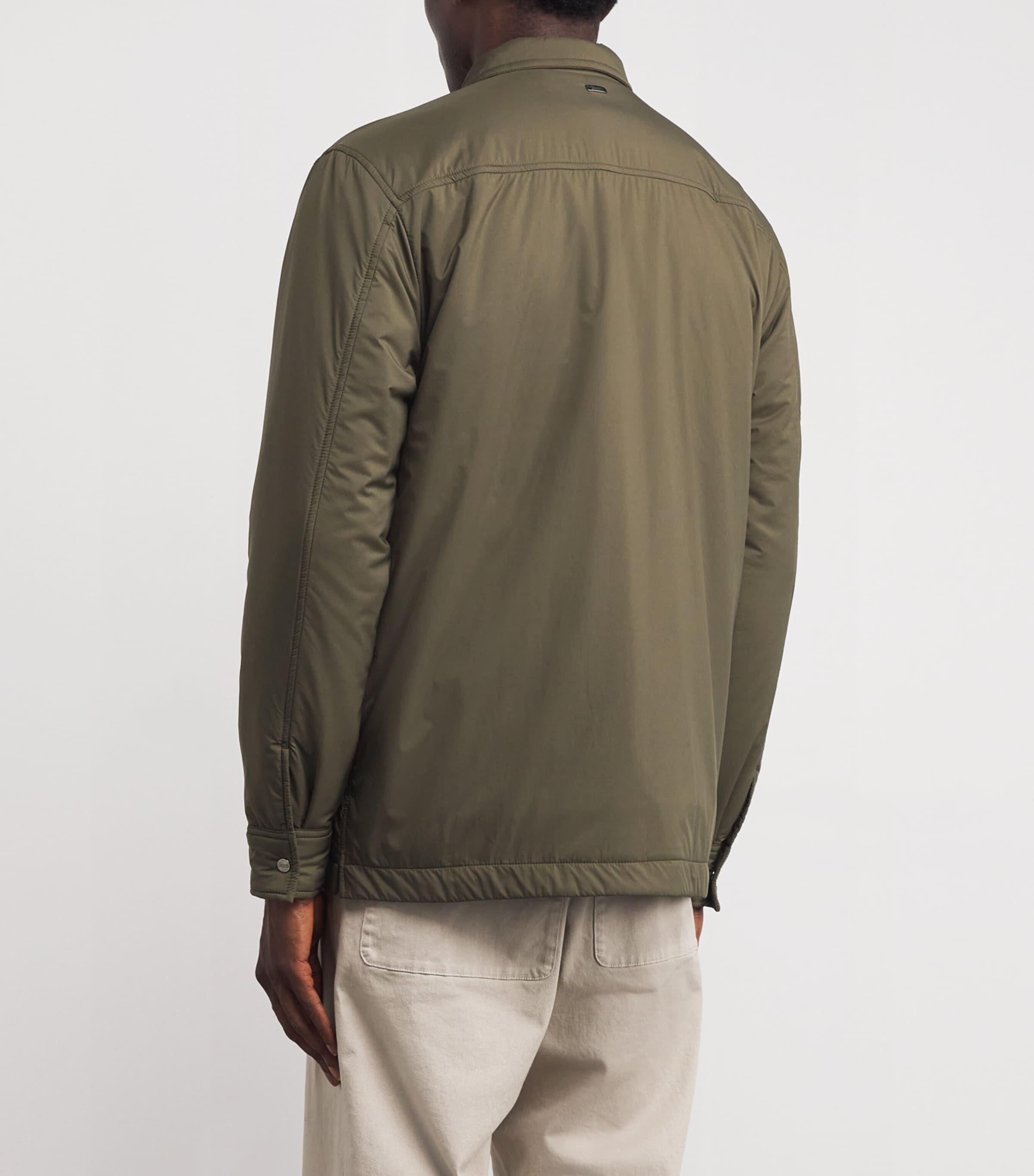 Ecoage Bomber Jacket 7720 VERDE/ BEIGE Image 4