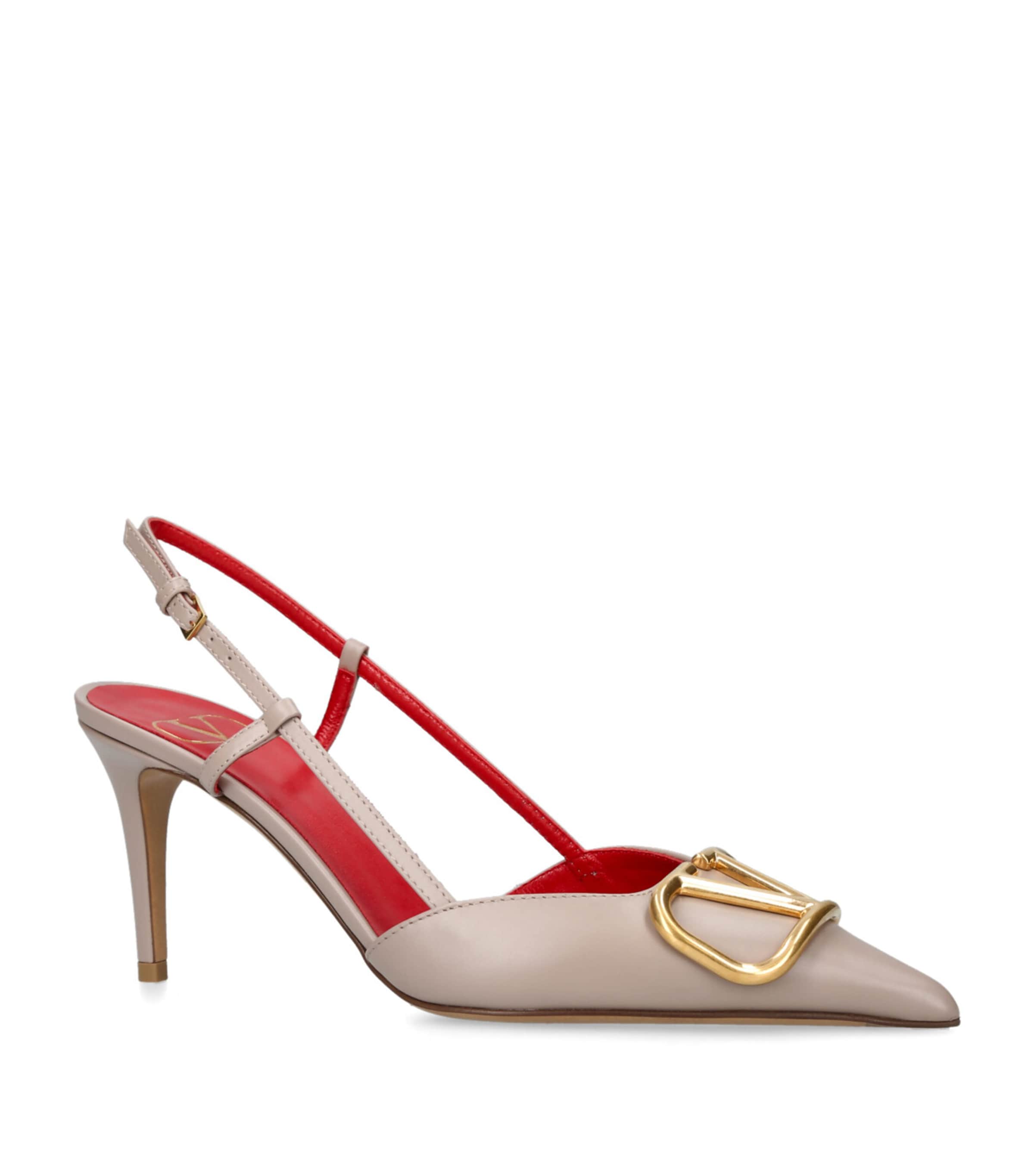 Valentino Garavani VLOGO Slingback Pumps 80 | Harrods US Valentino Garavani VLOGO Slingback Pumps 80 | Harrods US