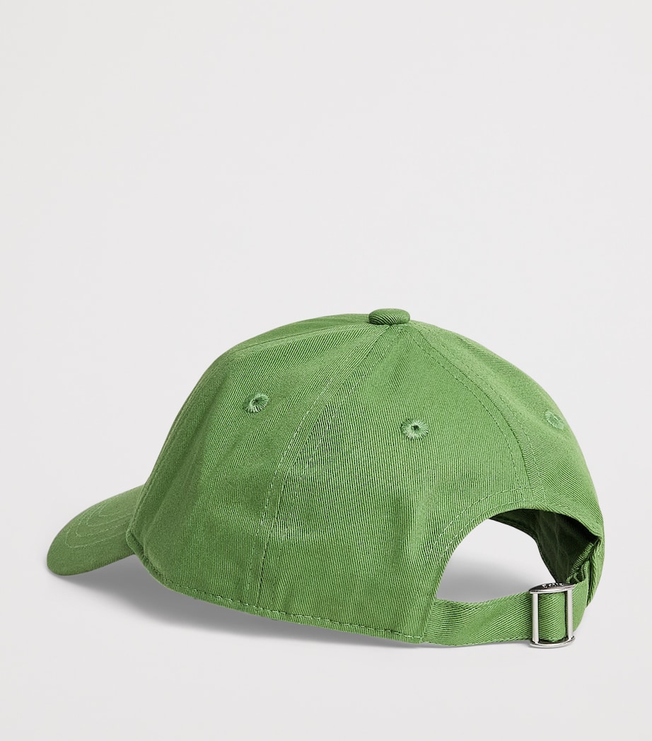 Drôle De Monsieur Cotton La Casquette Baseball Cap Lgn / Light Green Image 3