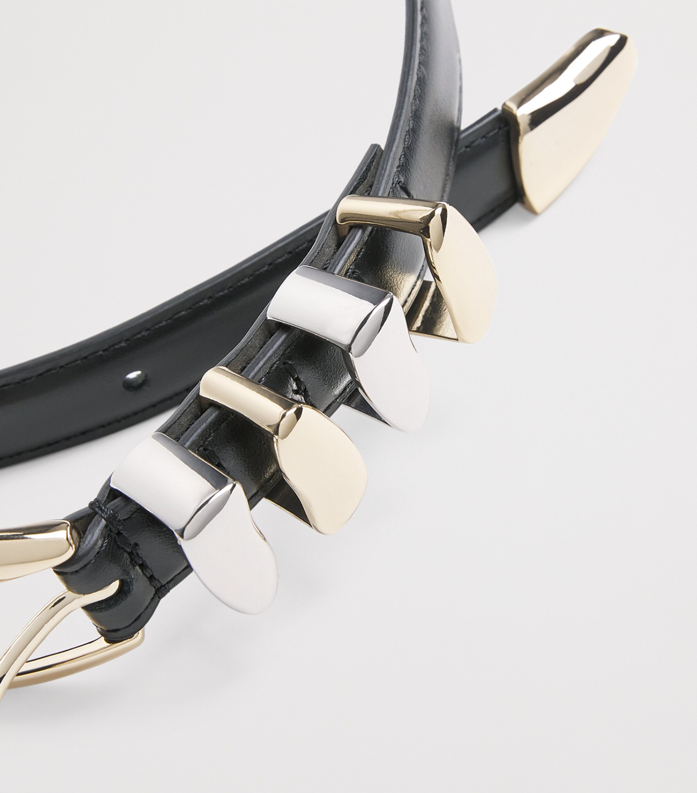Claudie Pierlot Leather Belt Black Image 5