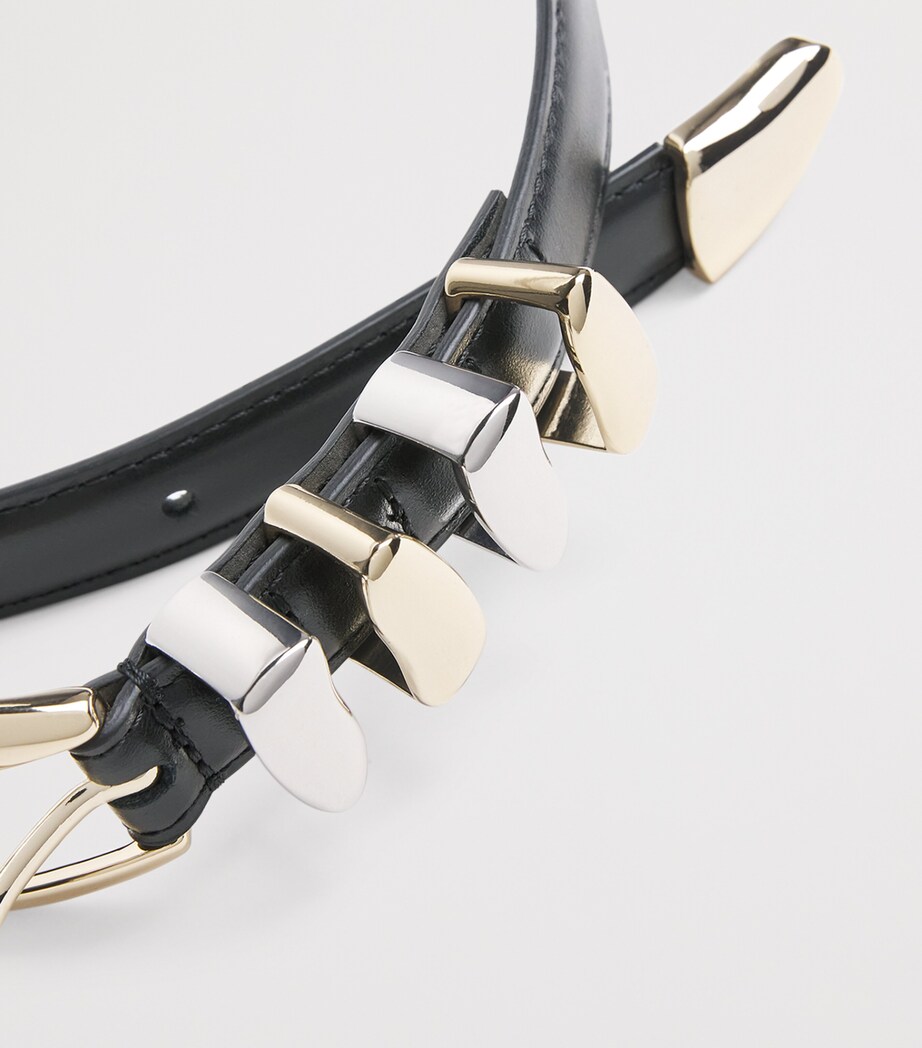 Leather Belt BLACK Image 5