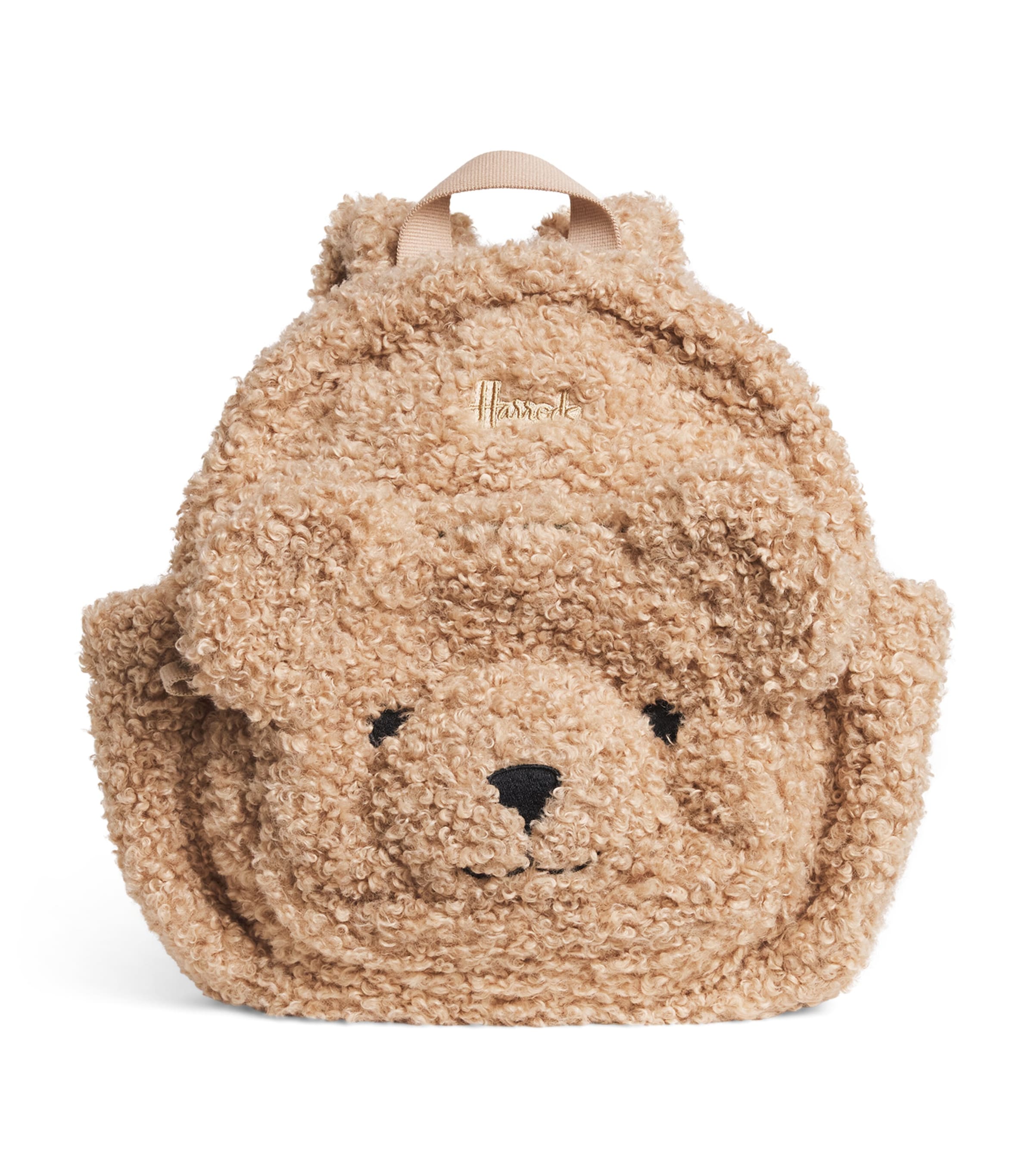 Harrods Teddy Bear Backpack Unisex Harrods Blue Jacob Bear Backpack | Harrods UK main image 2