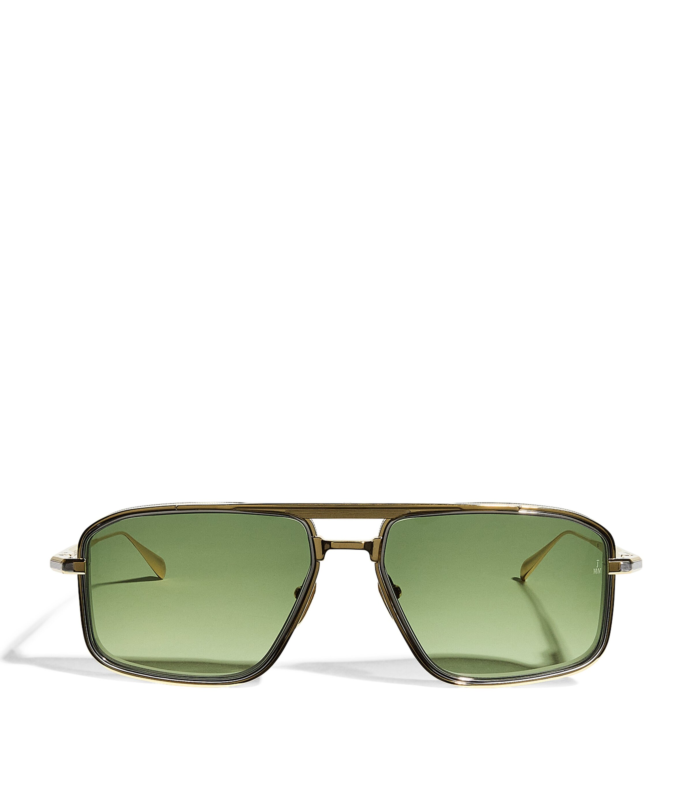 Jacques Marie Mage Titanium Earl Aviator Sunglasses Musket Image 1
