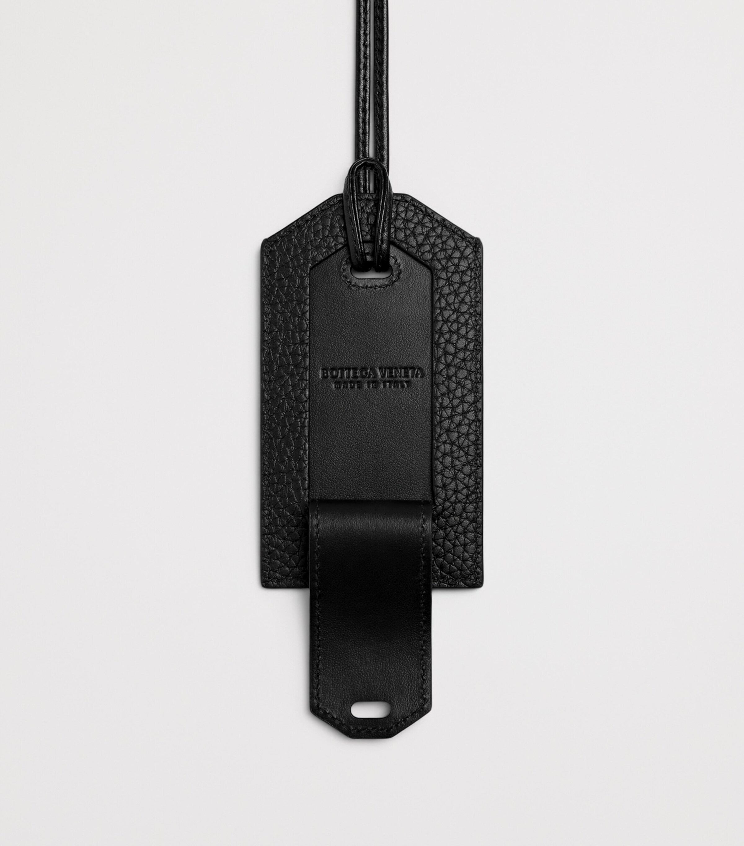 Intrecciato Leather Luggage Tag 1000 Image 2