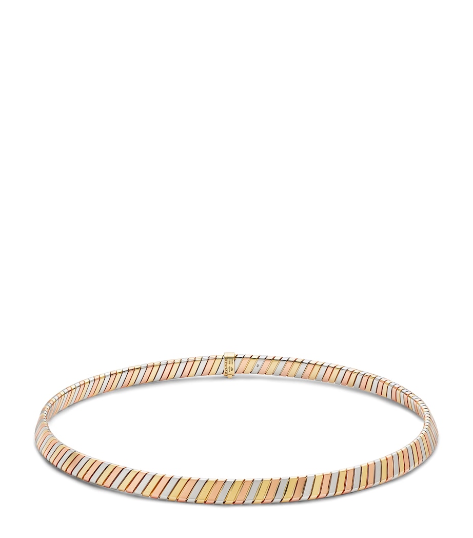 Bvlgari Mixed-Gold Tubogas Choker Image 1