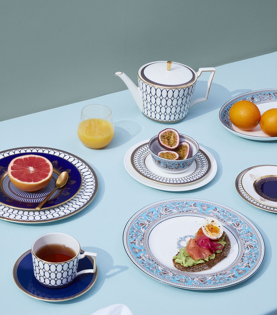 Florentine Turquoise Plate (27cm) BLUE Image 2