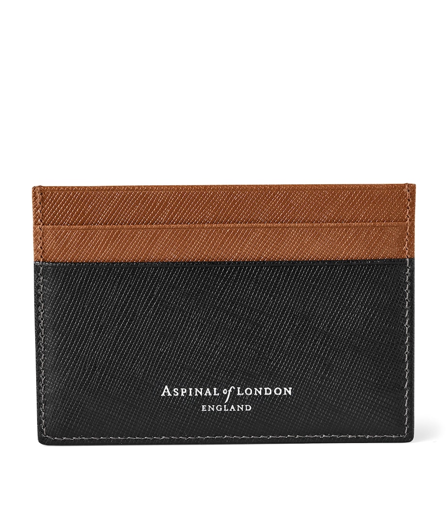 Leather Card Holder BLACK Image 2