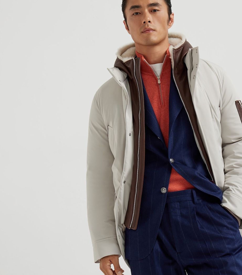 Down-Filled Parka Jacket CRM33 Image 2