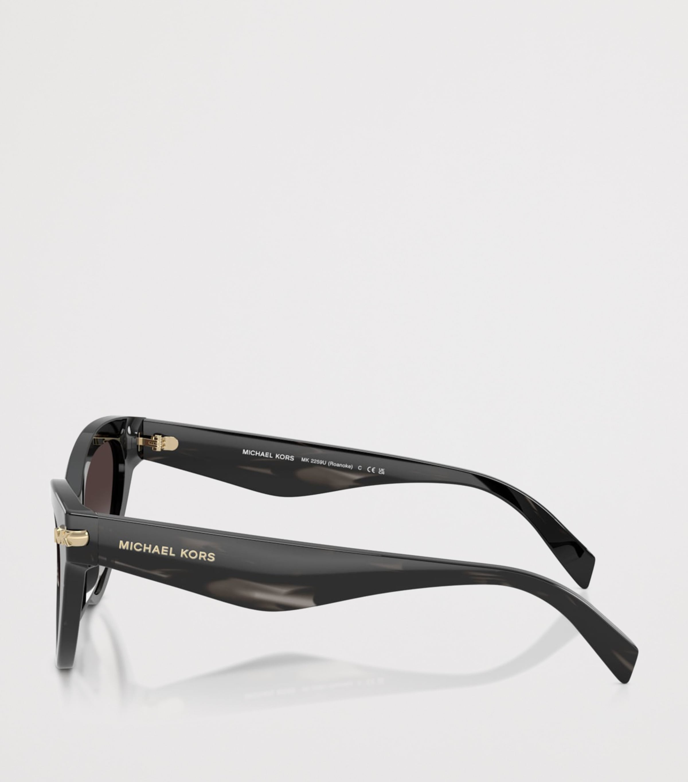 Michael Kors Roanoke Cat Eye Sunglasses Black Image 3