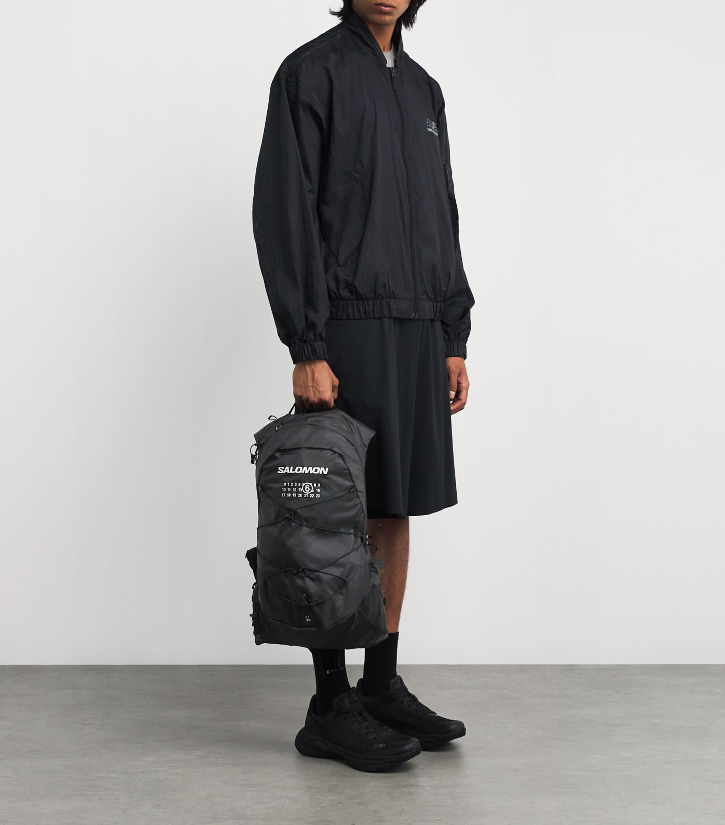 MM6 Maison Margiela Black x Salomon Edition XT 15 Backpack