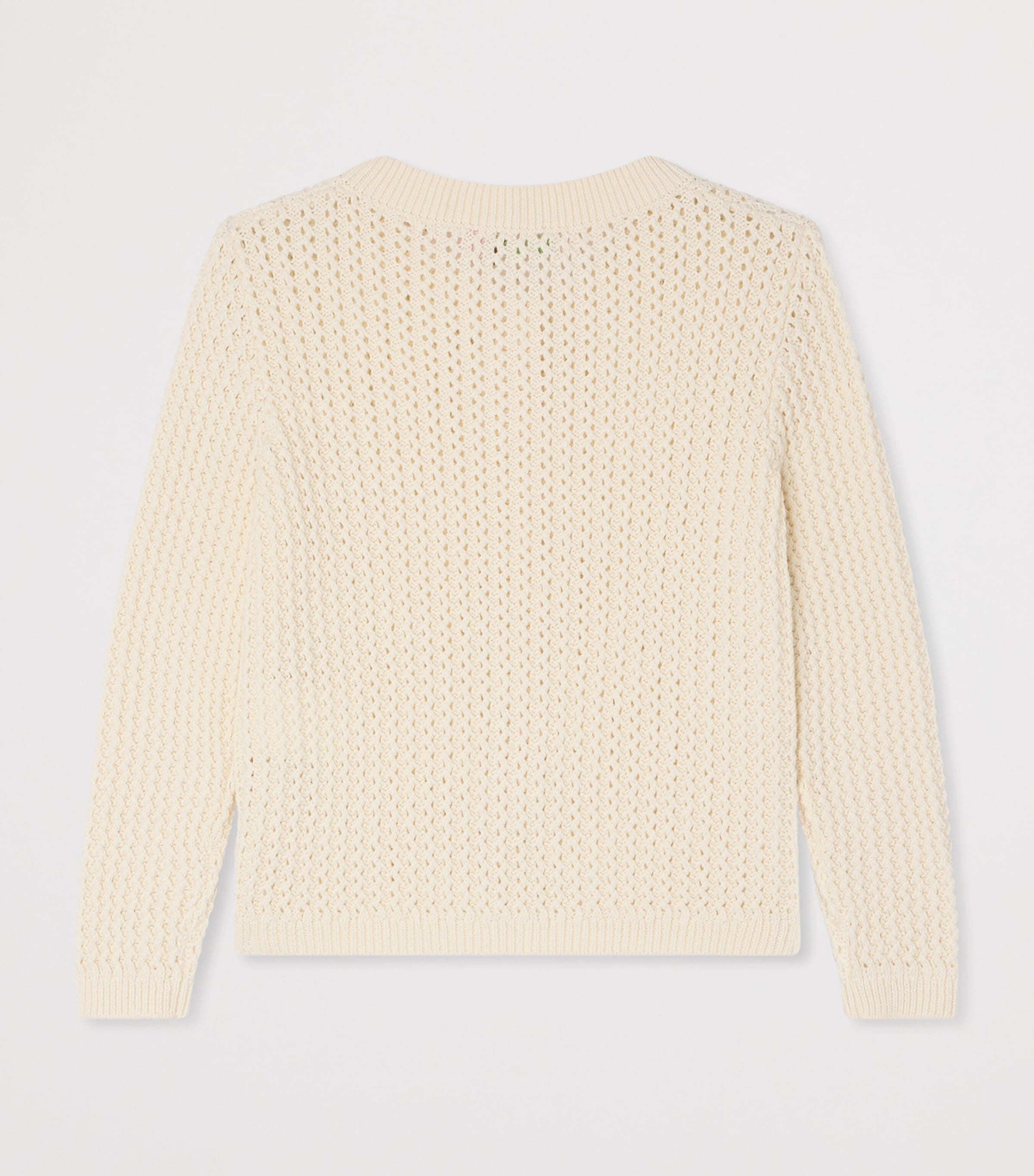 Cotton Leonita Cardigan (10-14 Years) ECRU Image 2