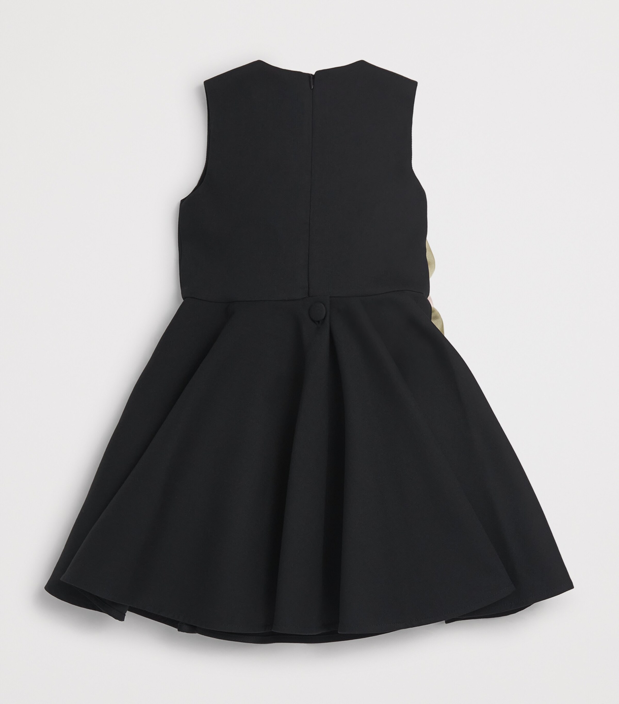 JESSIE AND JAMES Satin Floral-Appliqué Midsommer Dress (3-8 Years) Image 2