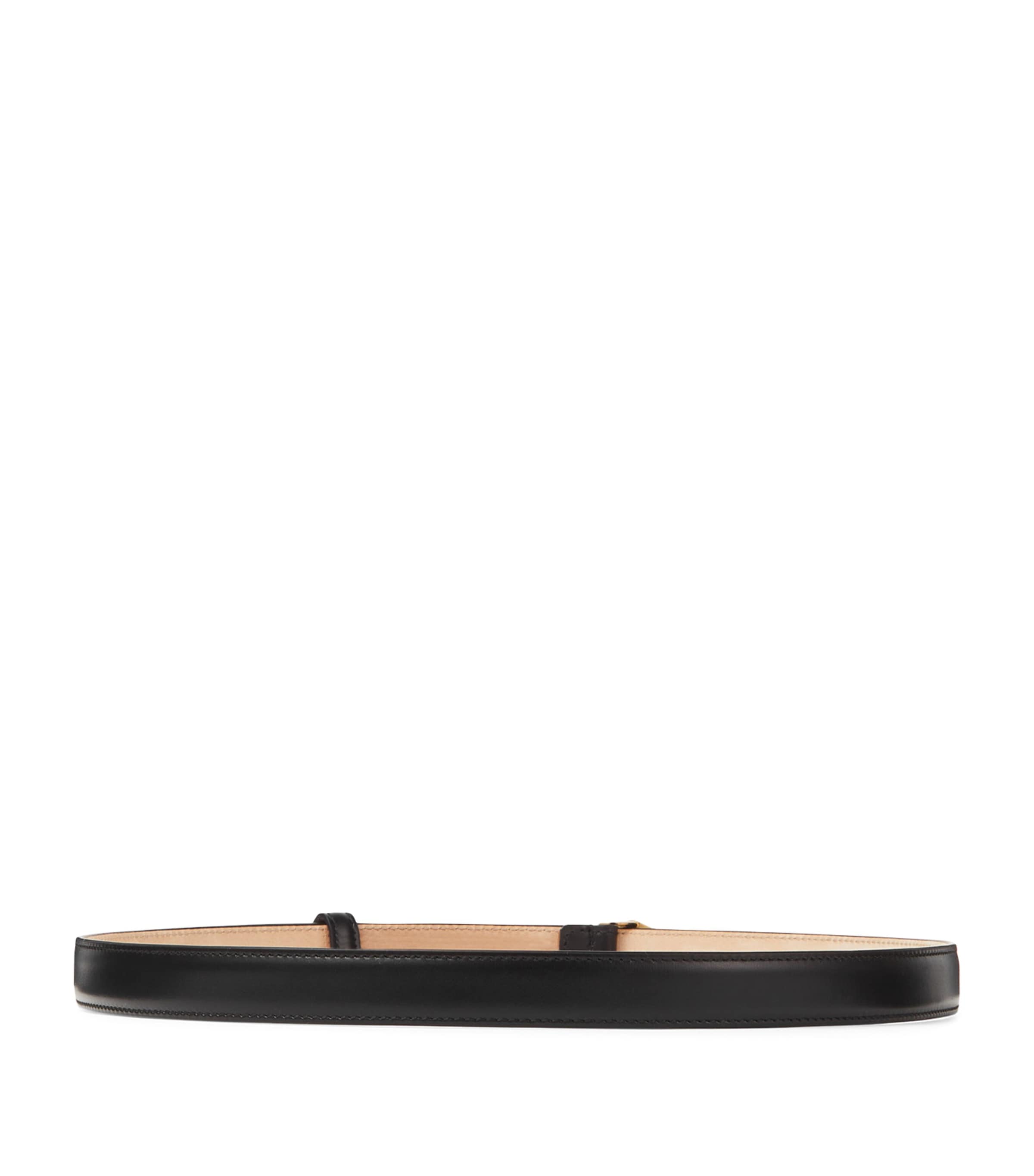 Diamond Clasp Belt BLACK/GOLD Image 2