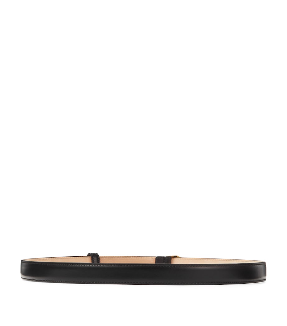 Diamond Clasp Belt BLACK/GOLD Image 2