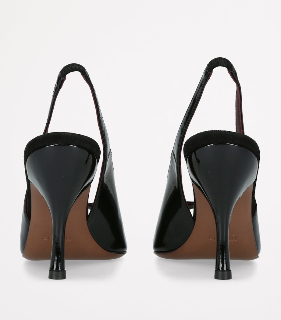 NEOUS Hamal Slingback Heels 85 Black Image 2