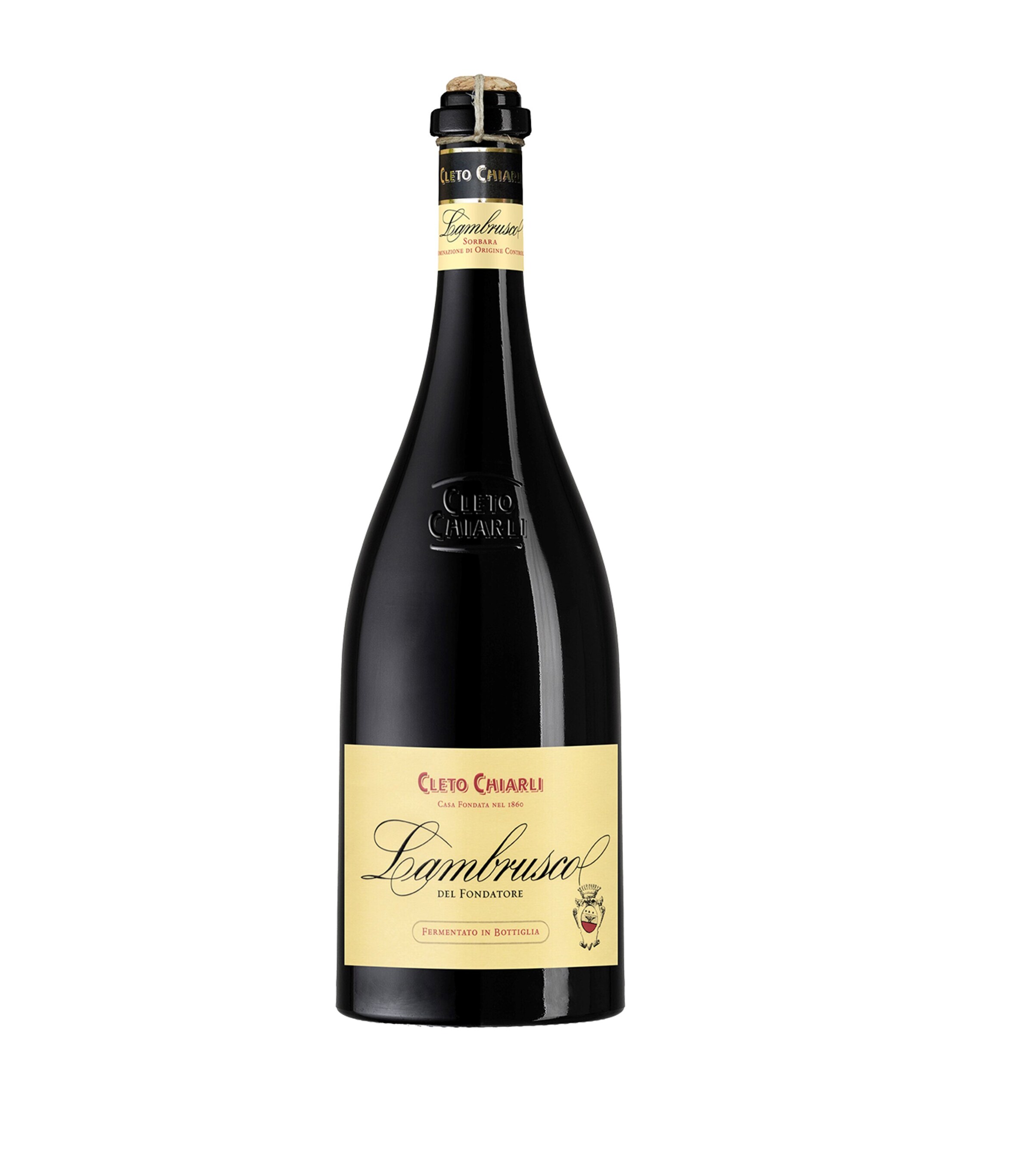 Lambrusco del Fondatore 2023 (75cl) - Emilia-Romagna, Italy NO COLOUR Image 1
